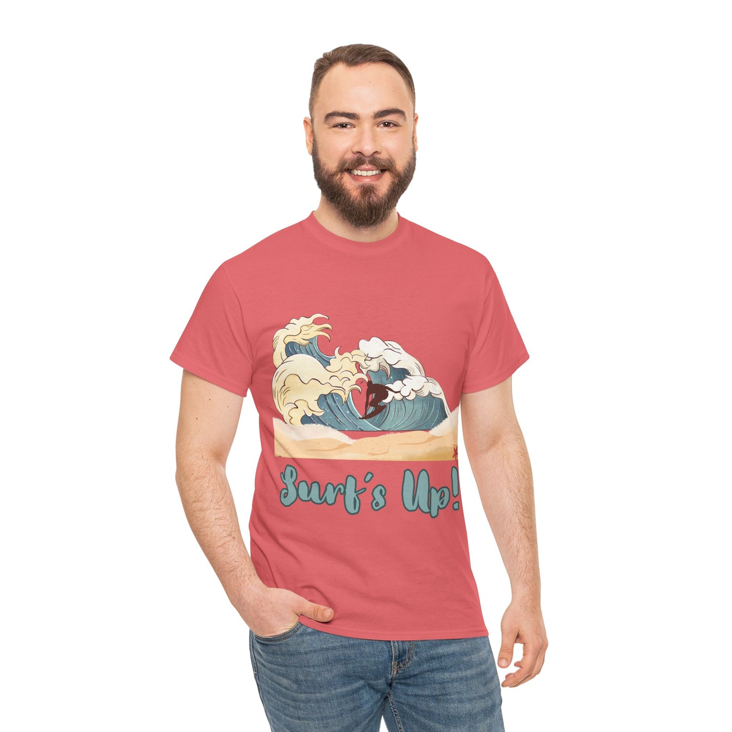 Surf's Up!! Surf Graphic T-Shirt — Surf-Inspired Unisex Tee
