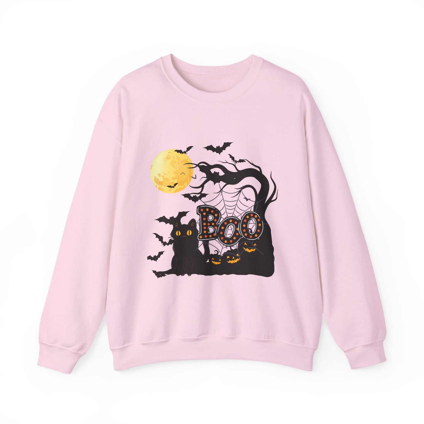 "Boo", Unisex Heavy Blend™ Crewneck Sweatshirt