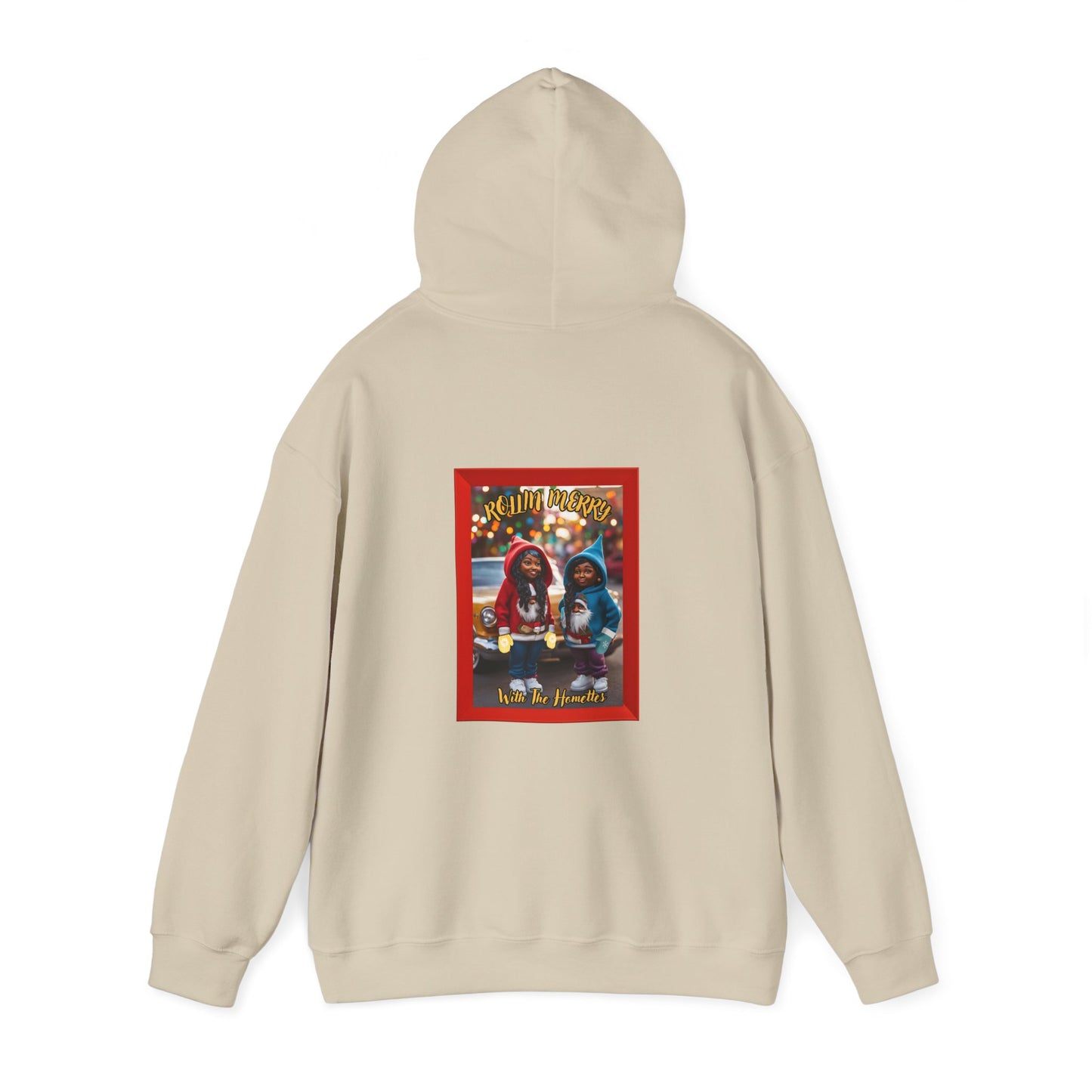 "Rollin Merry With The Homettes" Unisex Heavy Blend™ Hooded Sweatshirt