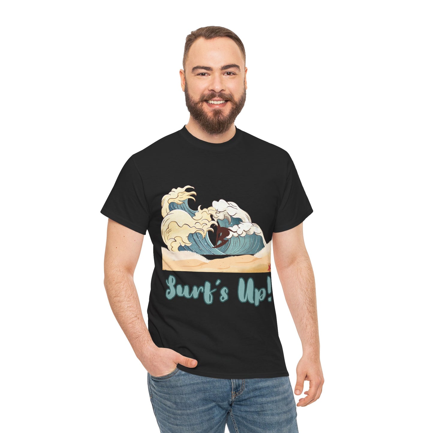Surf's Up!! Surf Graphic T-Shirt — Surf-Inspired Unisex Tee