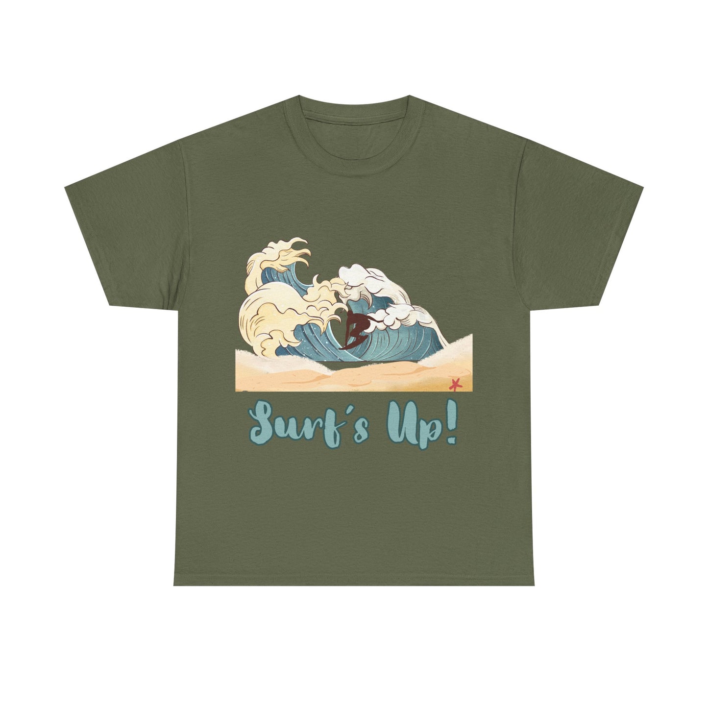 Surf's Up!! Surf Graphic T-Shirt — Surf-Inspired Unisex Tee