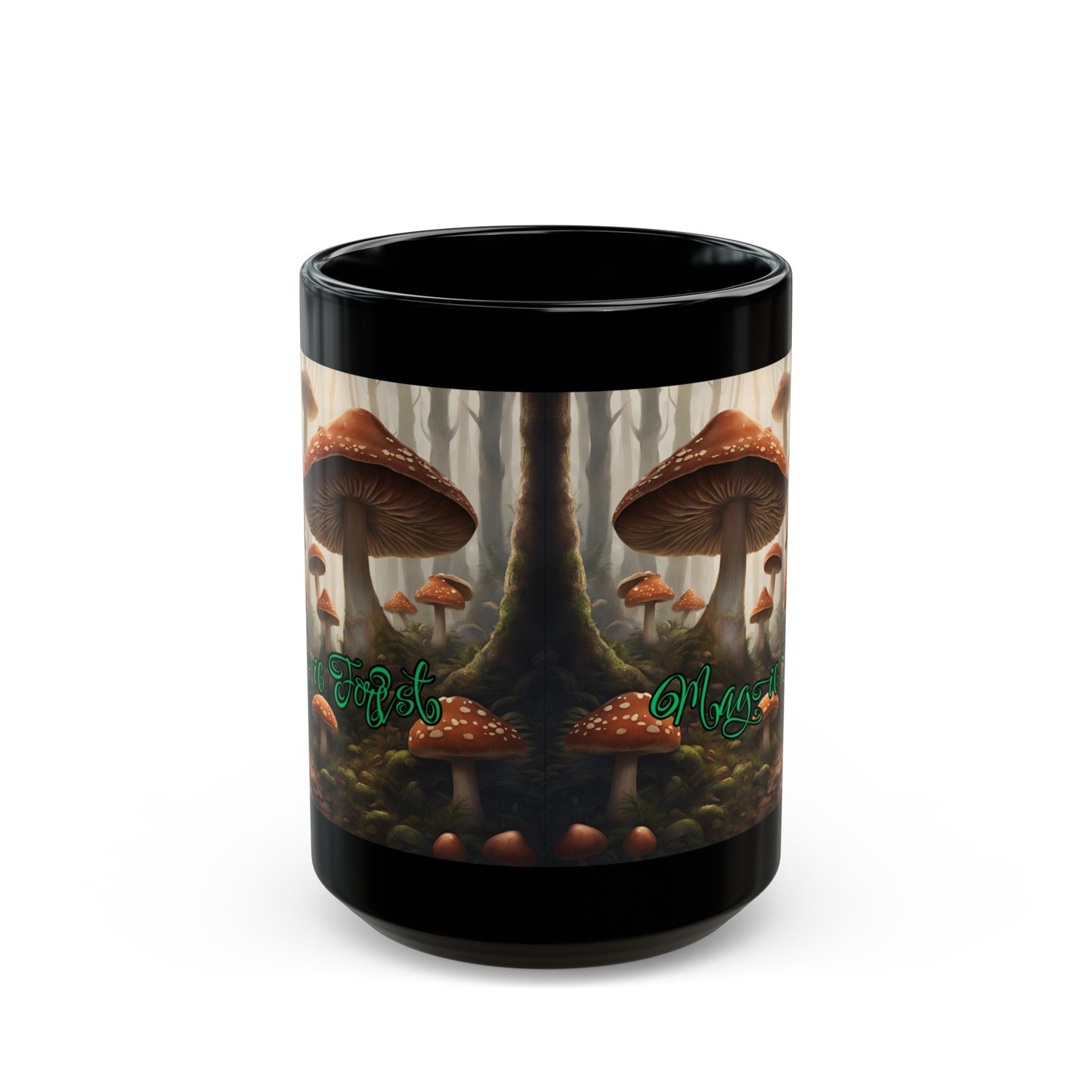 "Magic Forest" Black Mug (11oz, 15oz)