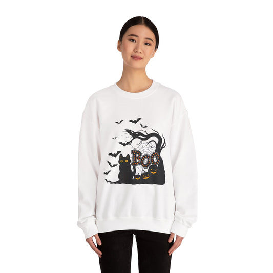 "Boo" Unisex Heavy Blend™ Crewneck Sweatshirt
