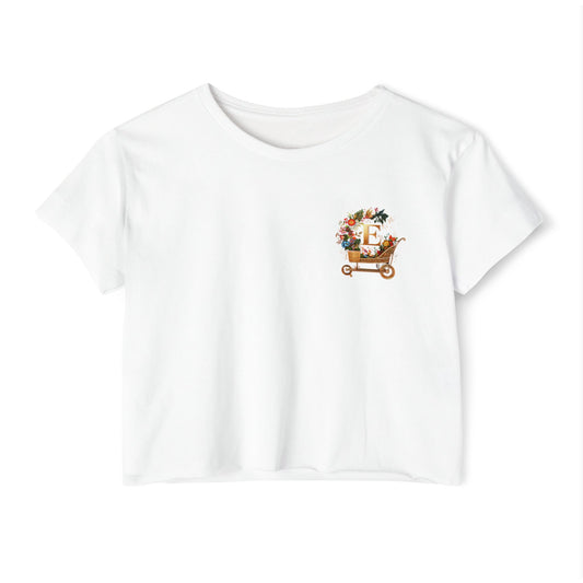 Vibin" Womens"s Crop Top,