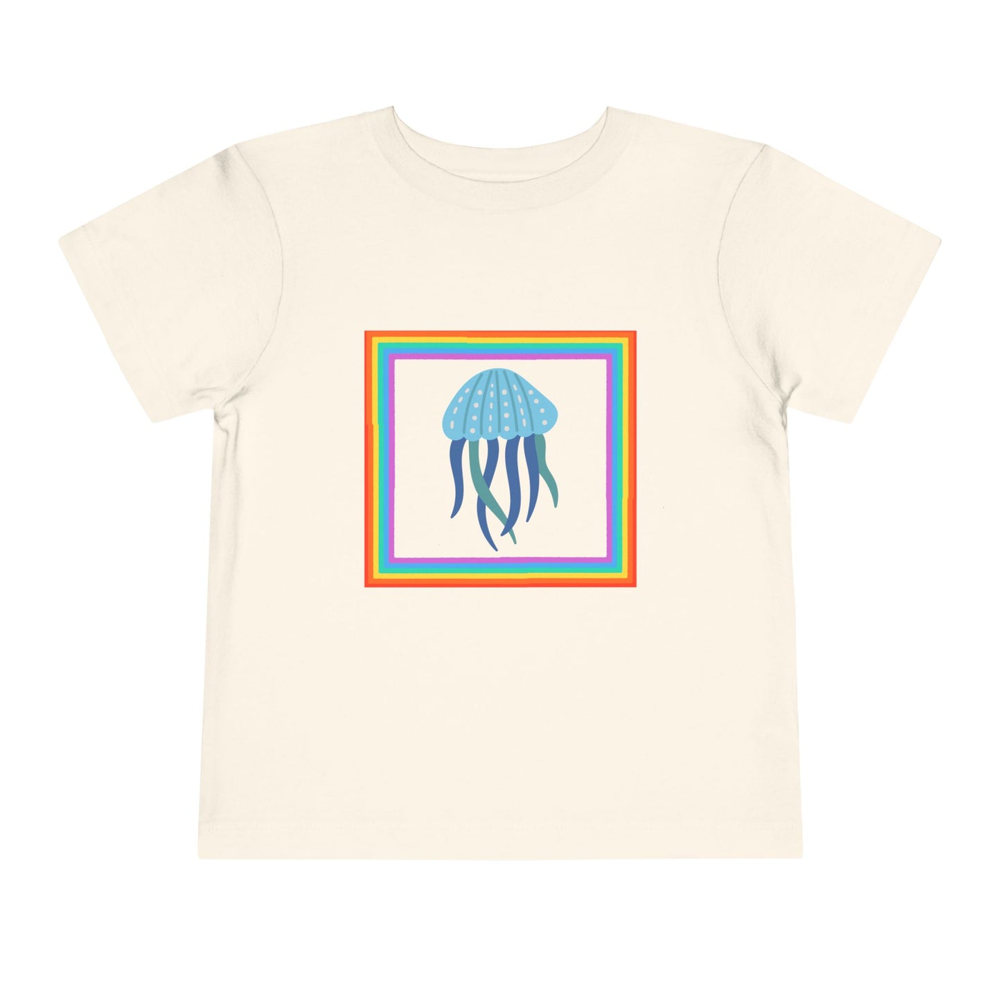 Toddler Jellyfish Tee — Colorful Ocean Summer Toddler T-Shirt