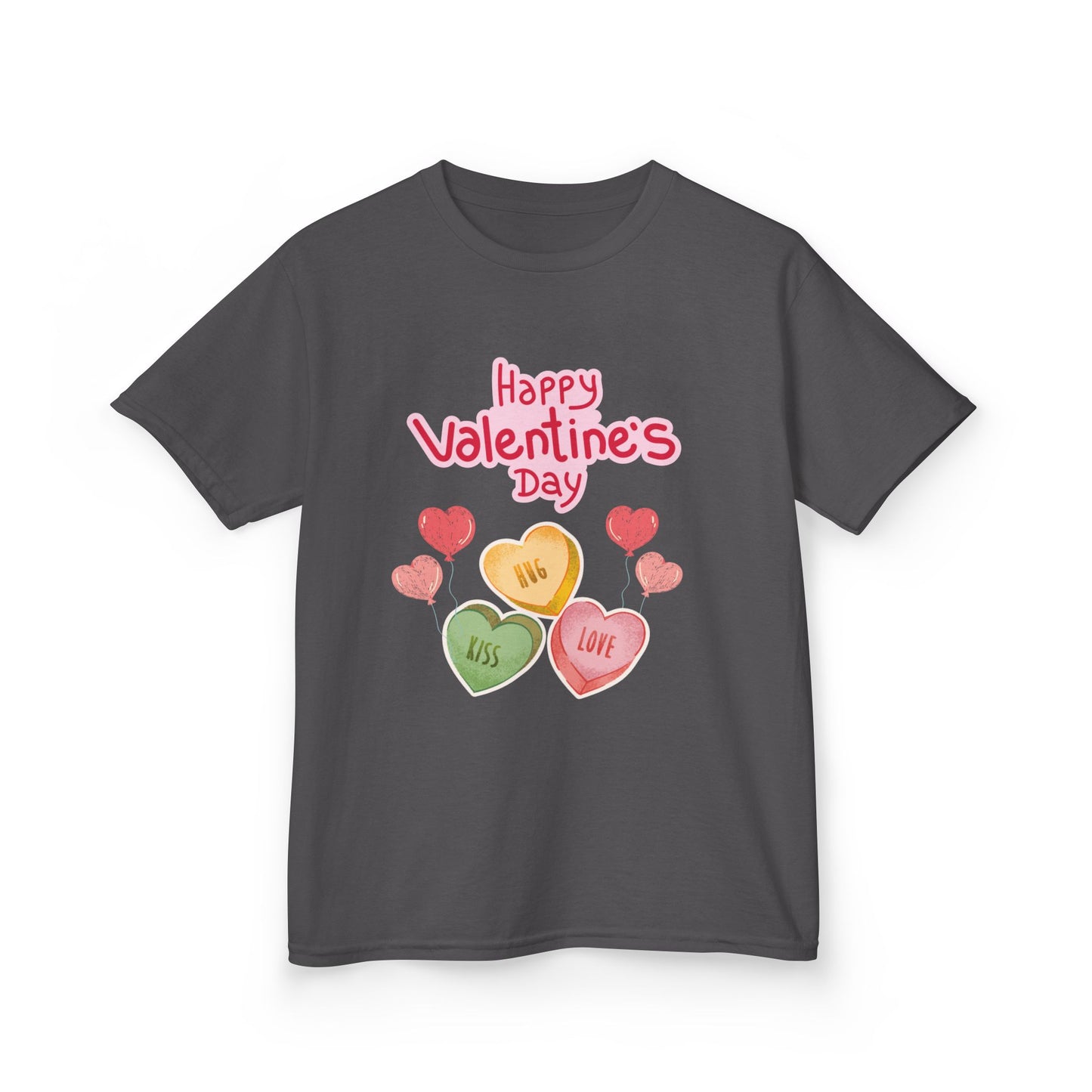 "Happy Valentine's Day-Candy Hearts" Youth Tee — These Adorable Candy Hearts Are A  Nostalgic Favorite!
