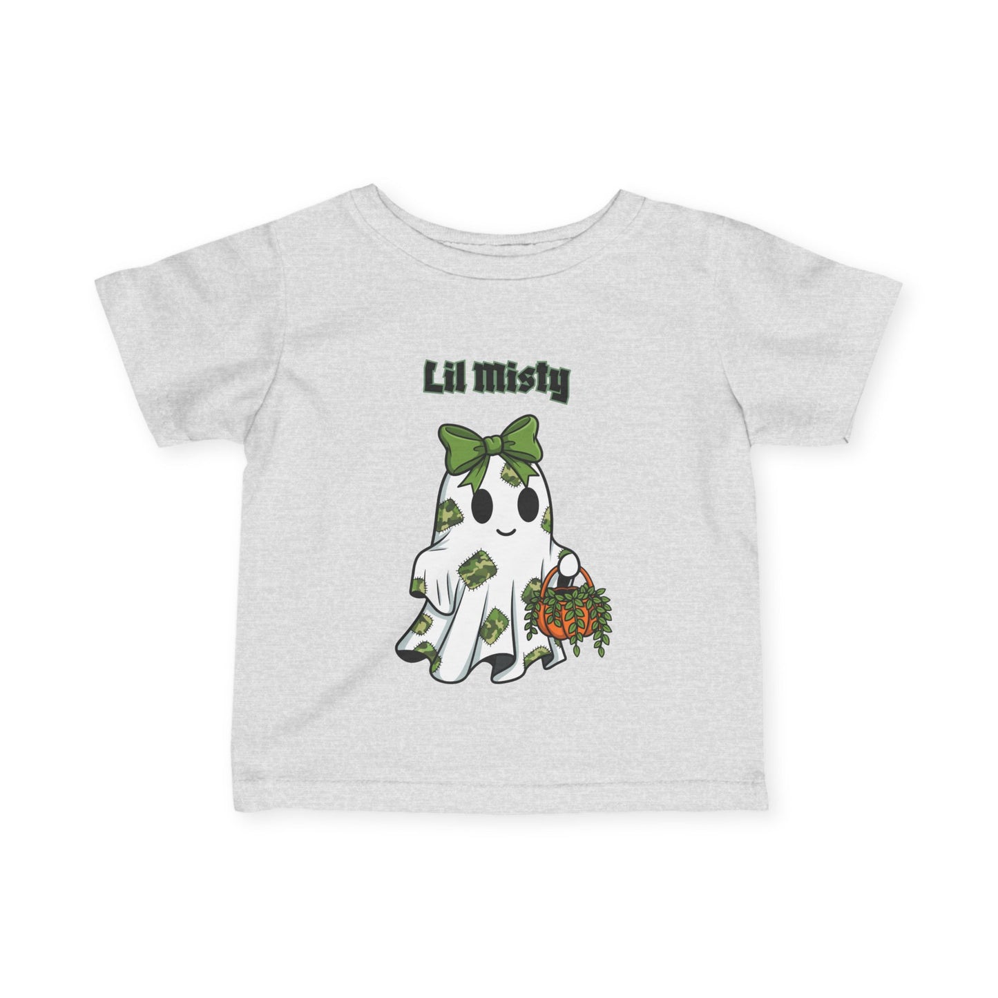 "Lil Misty" Ghost Infant Tee - Cute Baby Halloween Shirt!