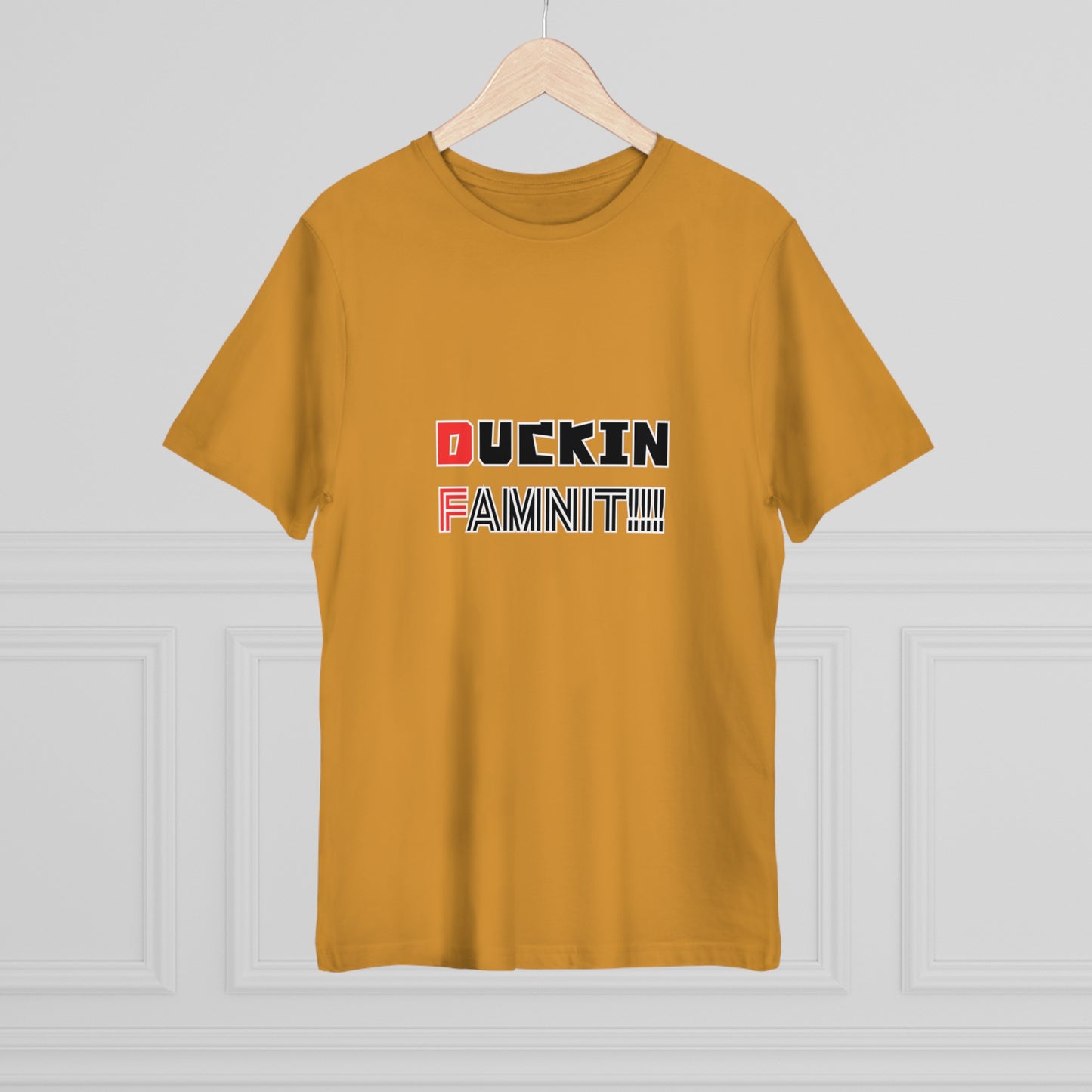 "DUCKIN FAMNIT!!!" Unisex T-shirt