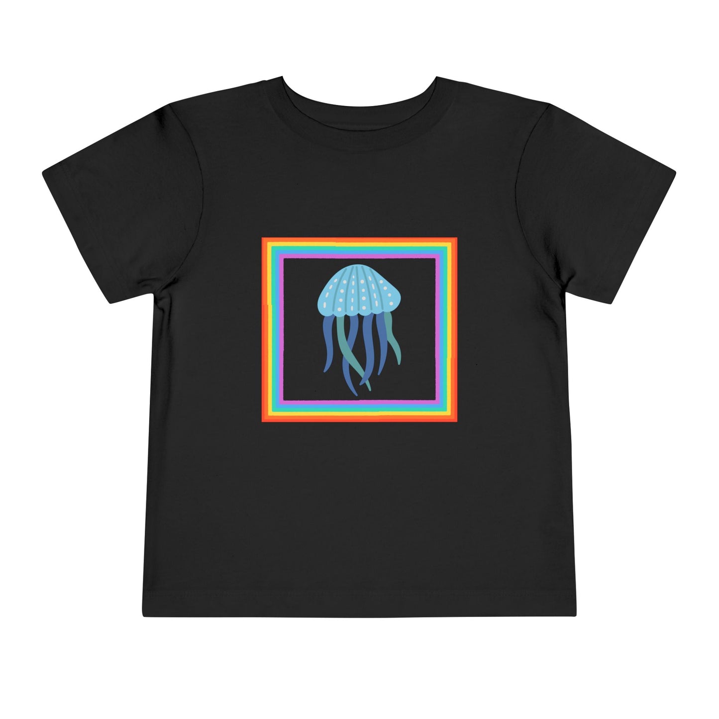 Toddler Jellyfish Tee — Colorful Ocean Summer Toddler T-Shirt
