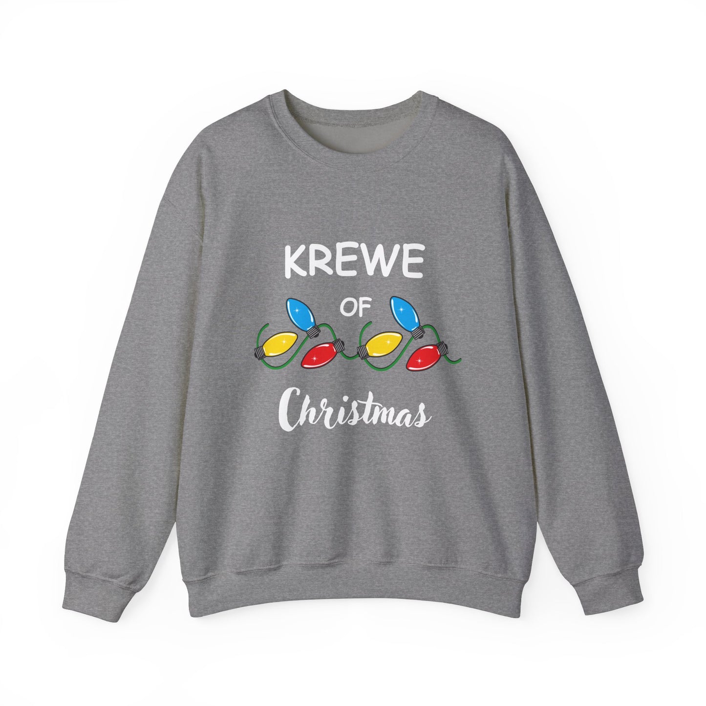 "Krewe Of Chistmas" Unisex Heavy Blend™ Crewneck Sweatshirt