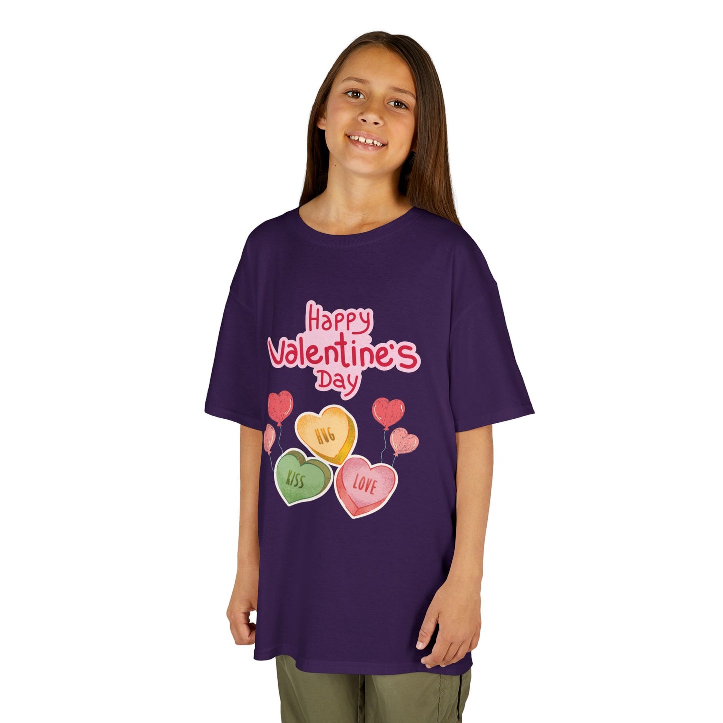 "Happy Valentine's Day-Candy Hearts" Youth Tee — These Adorable Candy Hearts Are A  Nostalgic Favorite!