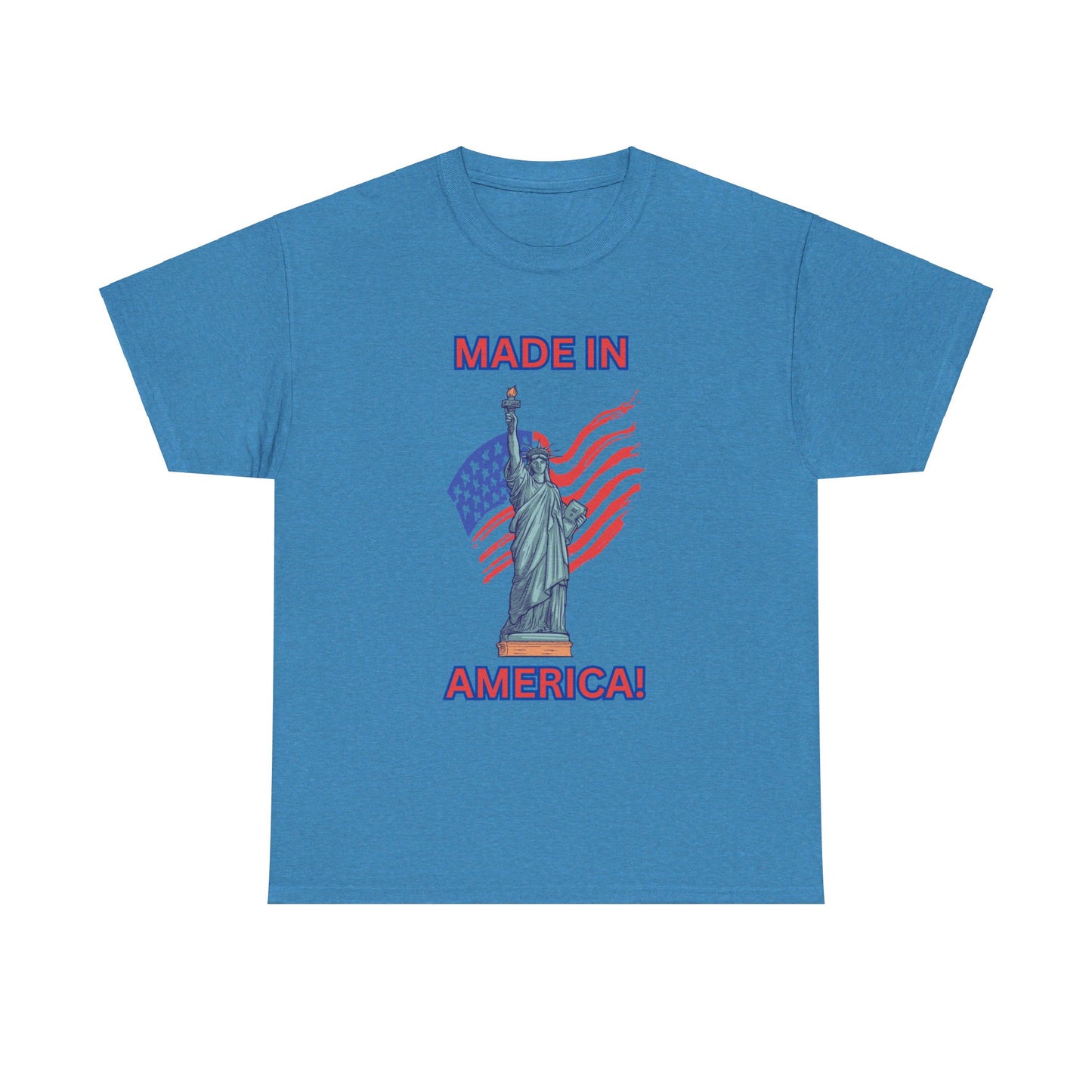 "Made In America", Unisex Heavy Cotton Tee