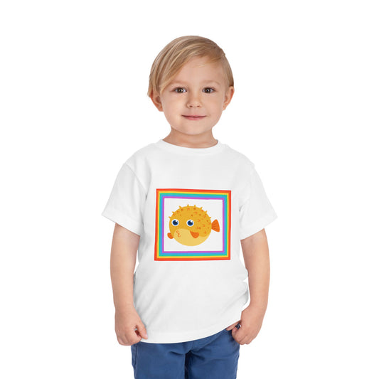 Puffer Fish Toddler Tee – Adorable Fun-in-the-Sun Kids Shirt