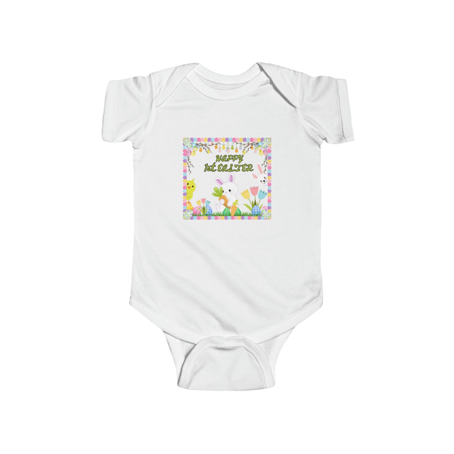 "Happy 1st Easter" Infant Bodysuit