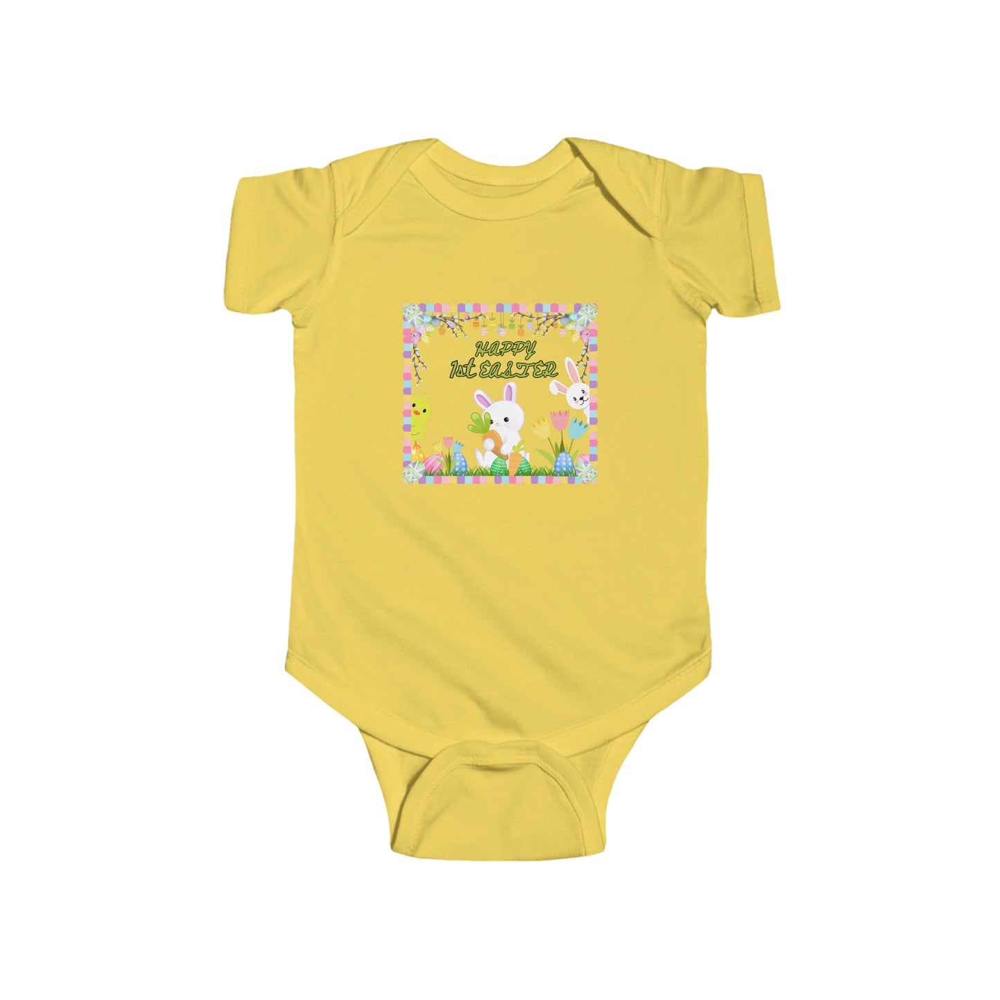 "Happy 1st Easter" Infant Bodysuit