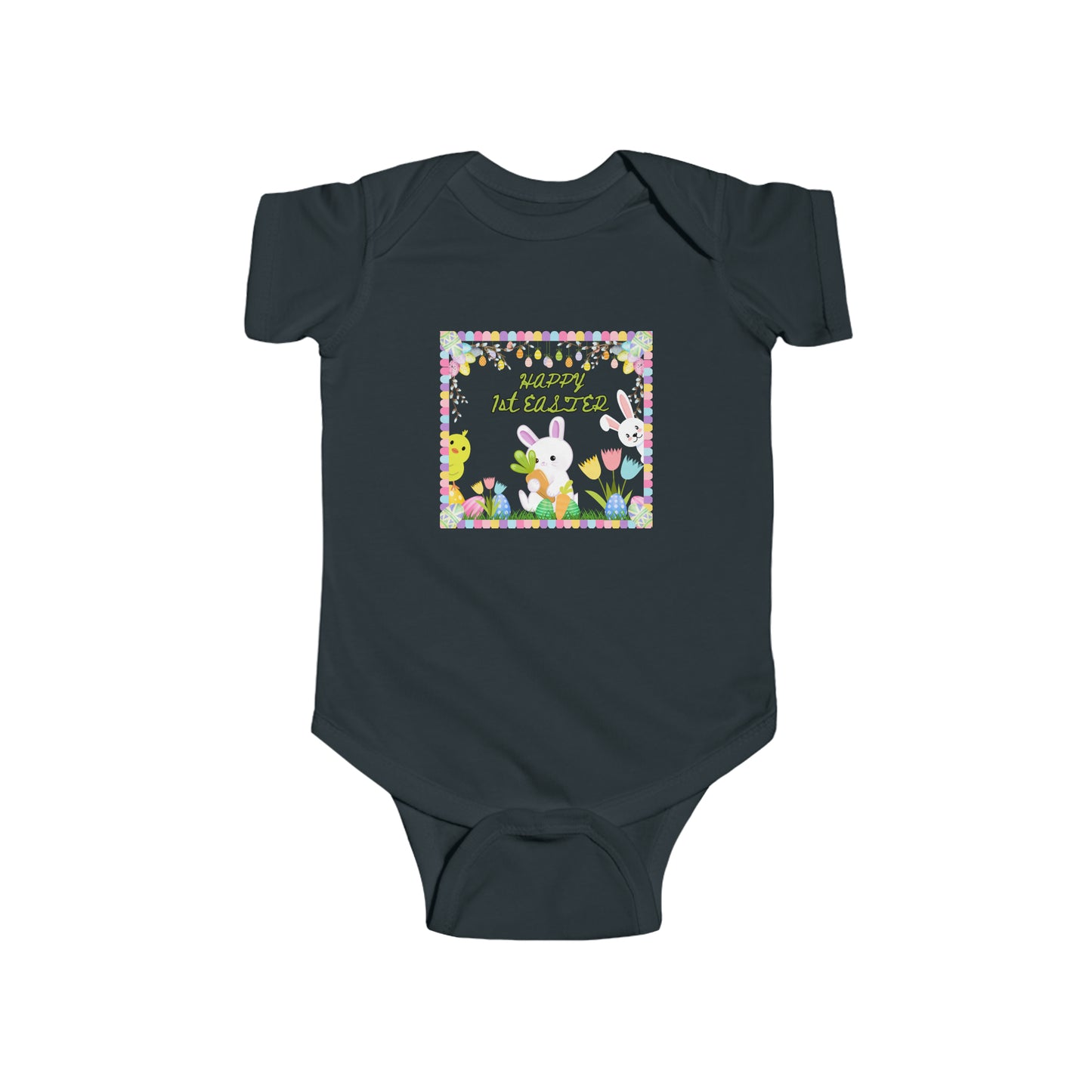 "Happy 1st Easter" Infant Bodysuit