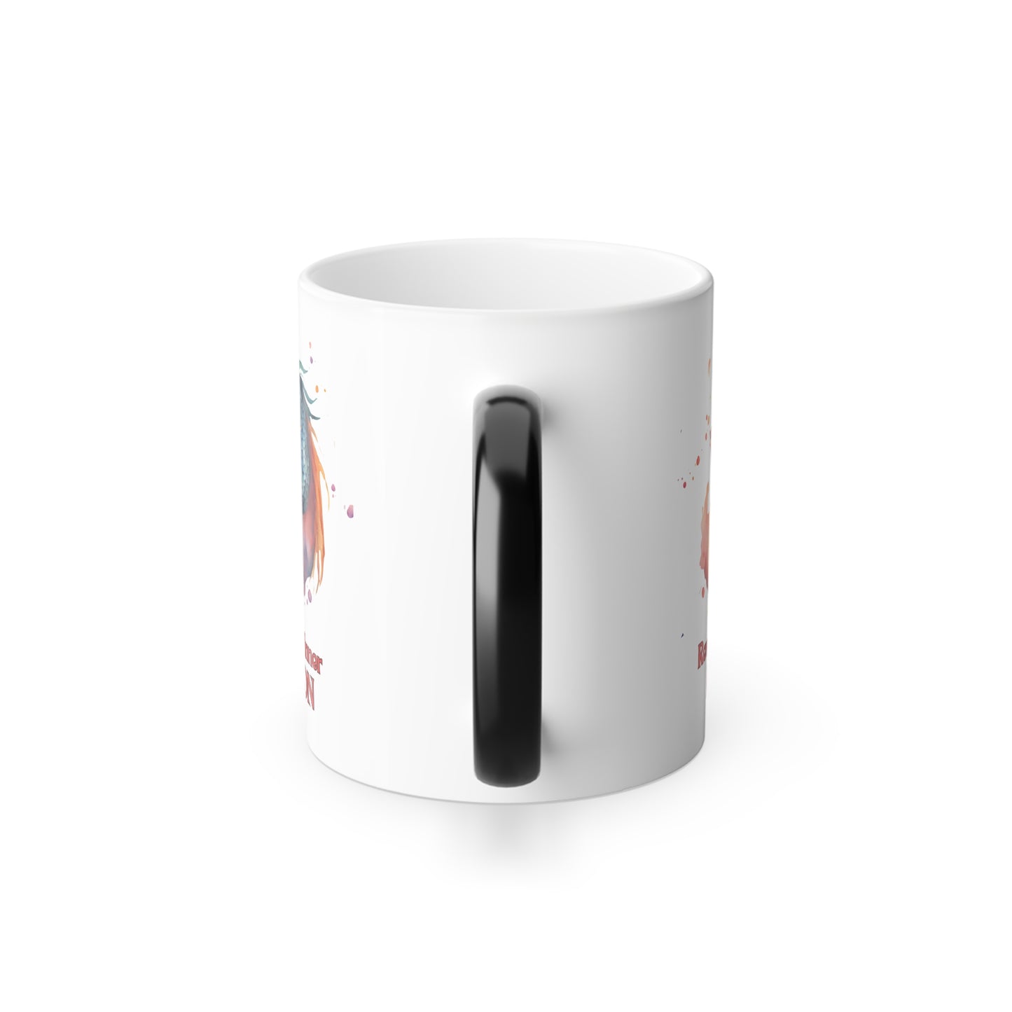 Fantasy Dragon, Magical Color Morphing 11 oz Ceramic Mug - For A Unique Gift Idea!