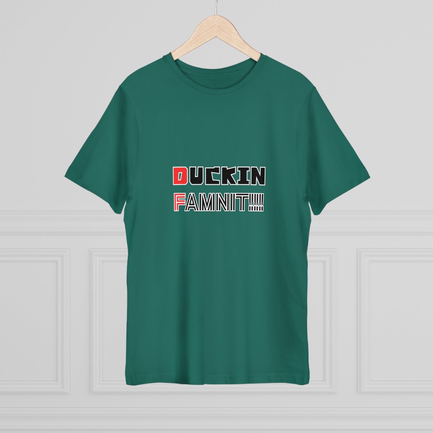 "DUCKIN FAMNIT!!!" Unisex T-shirt