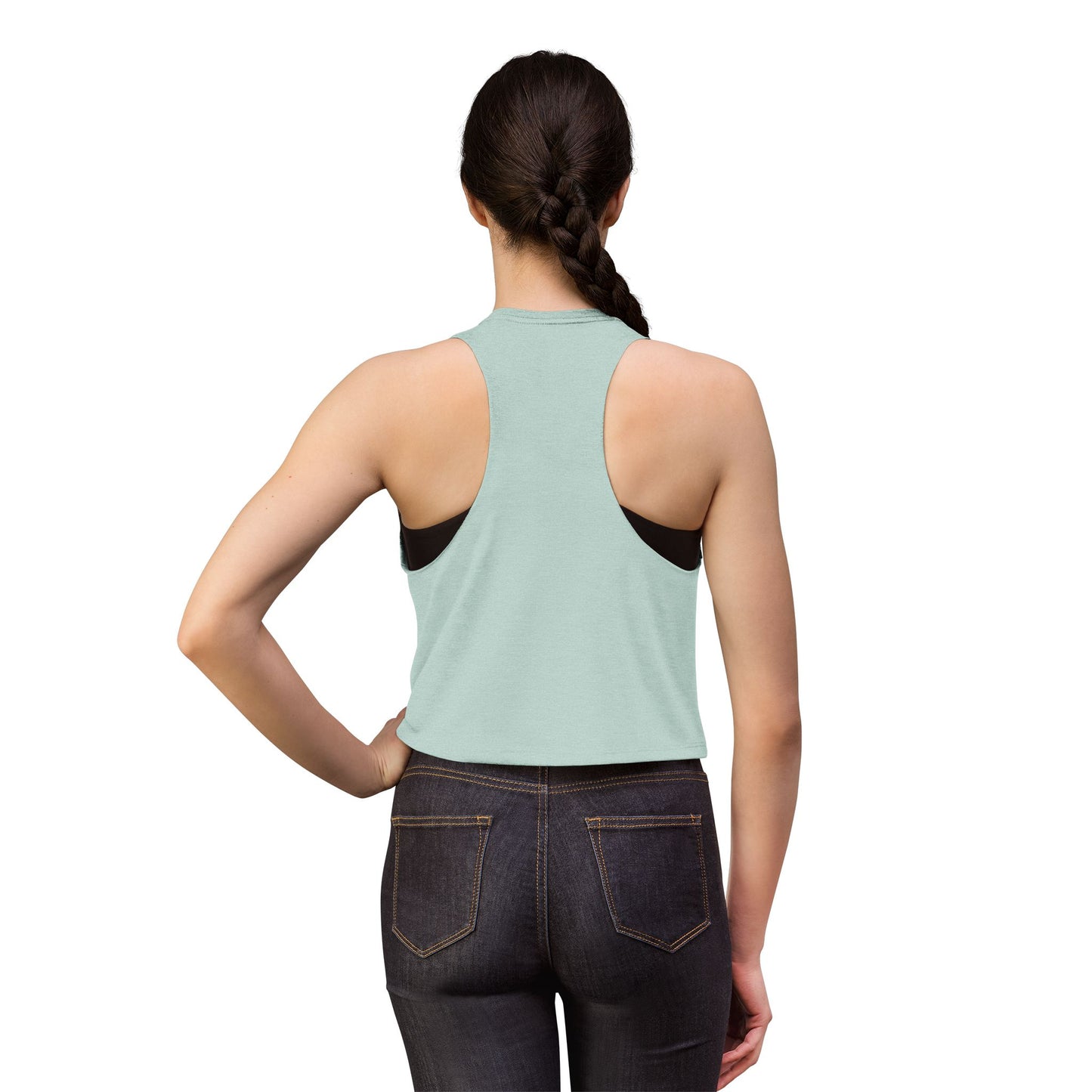 Crawfish Lover Crop Top — "Pinch Da Tail, Suck Da Head" Cajun Seafood Tank