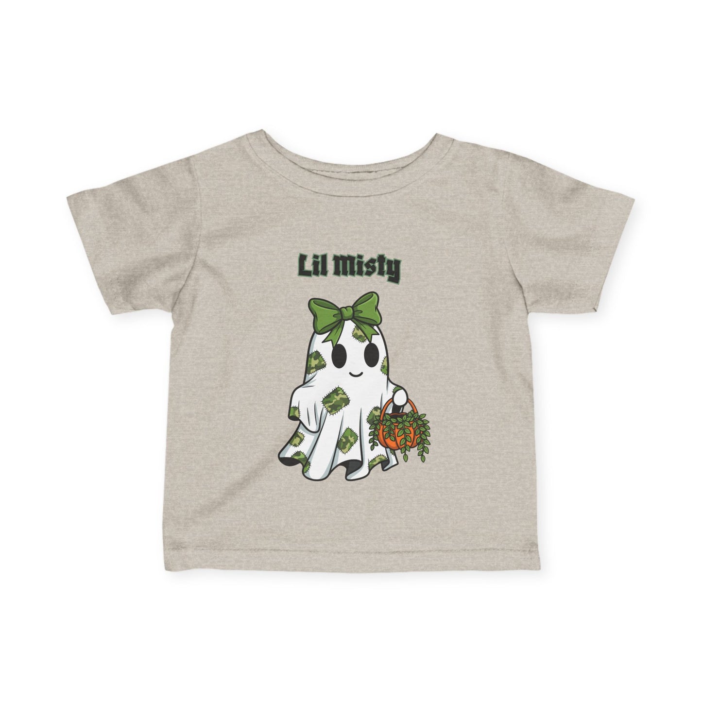 "Lil Misty" Ghost Infant Tee - Cute Baby Halloween Shirt!
