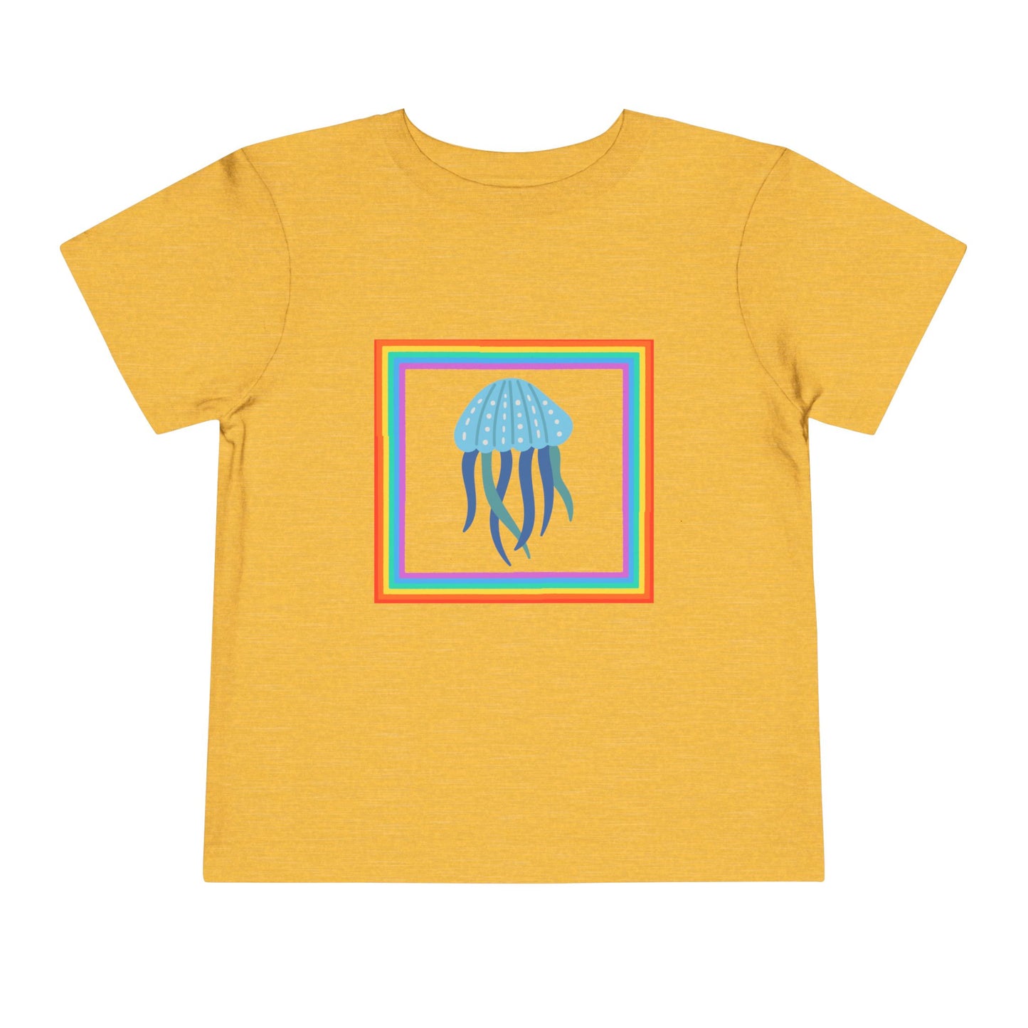 Toddler Jellyfish Tee — Colorful Ocean Summer Toddler T-Shirt