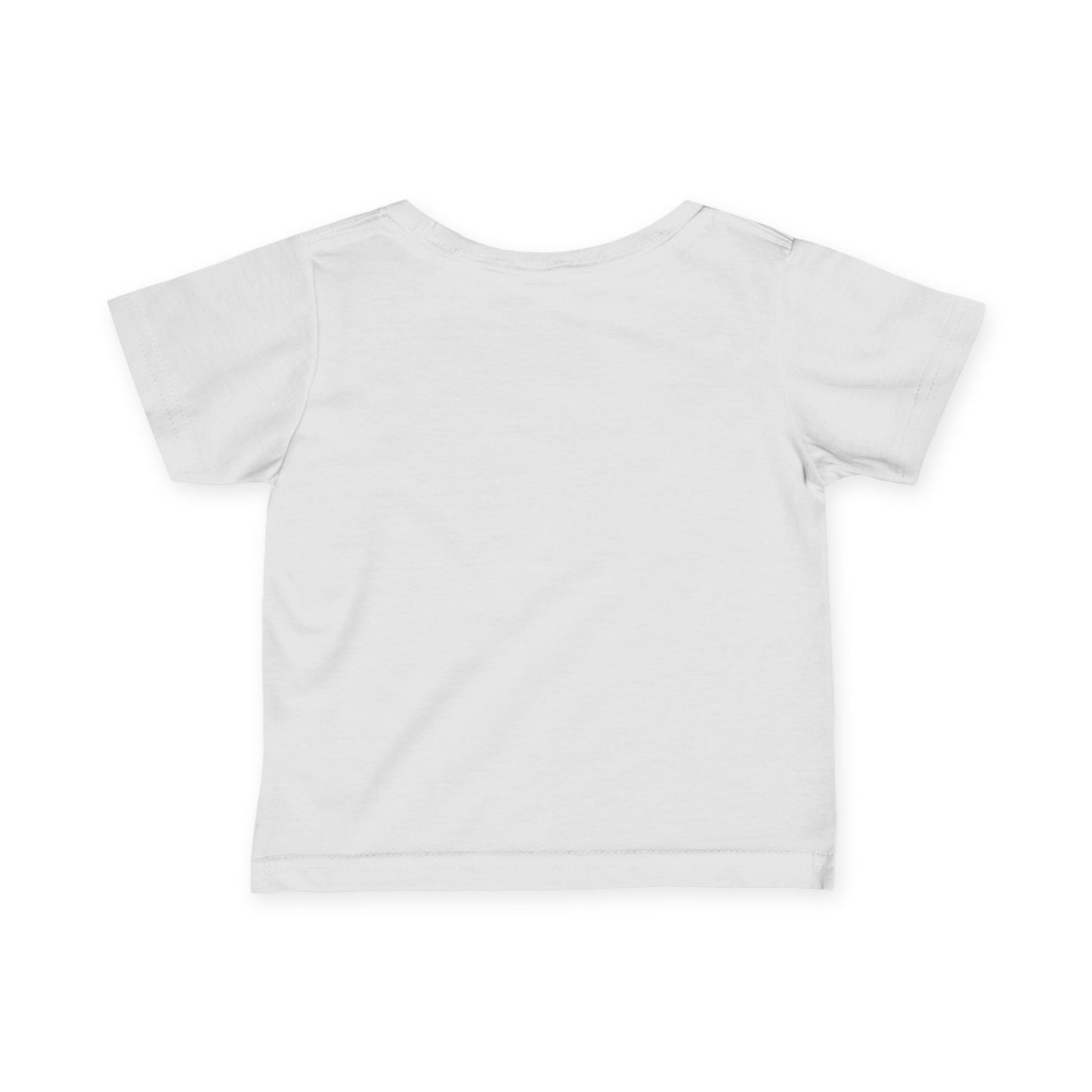 4th of July Infant Tee — USA Patriotic Baby Shirt with Flag Bow & Cupcake