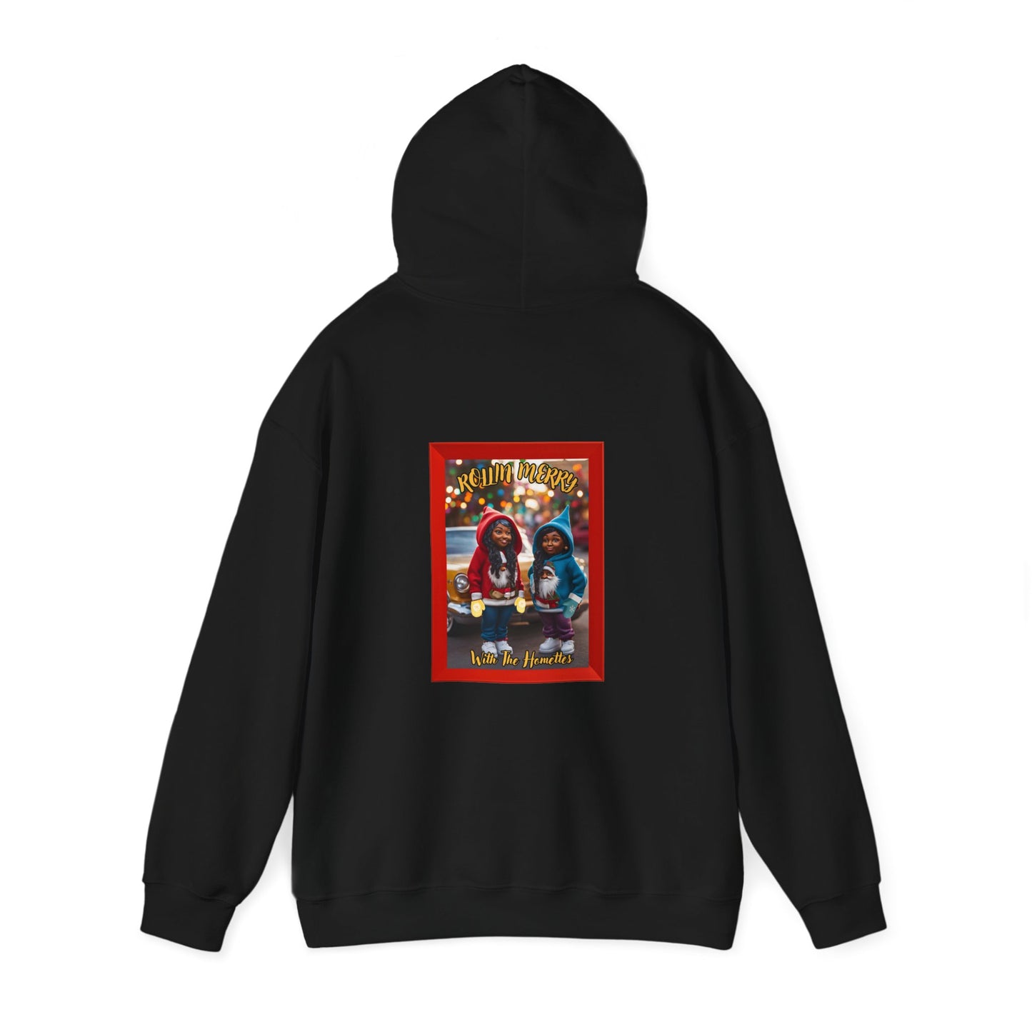 "Rollin Merry With The Homettes" Unisex Heavy Blend™ Hooded Sweatshirt