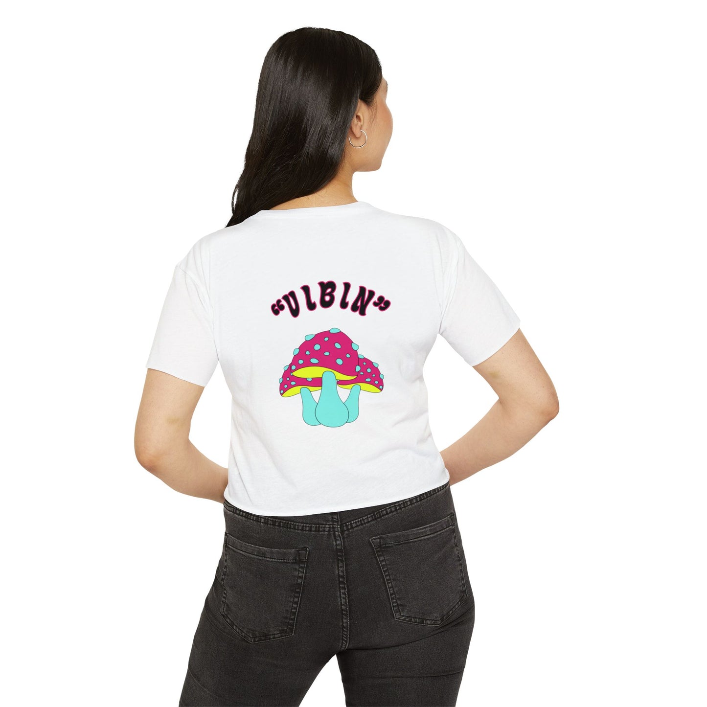 Vibin" Womens"s Crop Top,