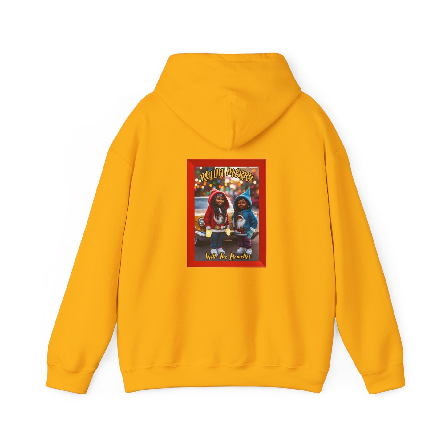 "Rollin Merry With The Homettes" Unisex Heavy Blend™ Hooded Sweatshirt
