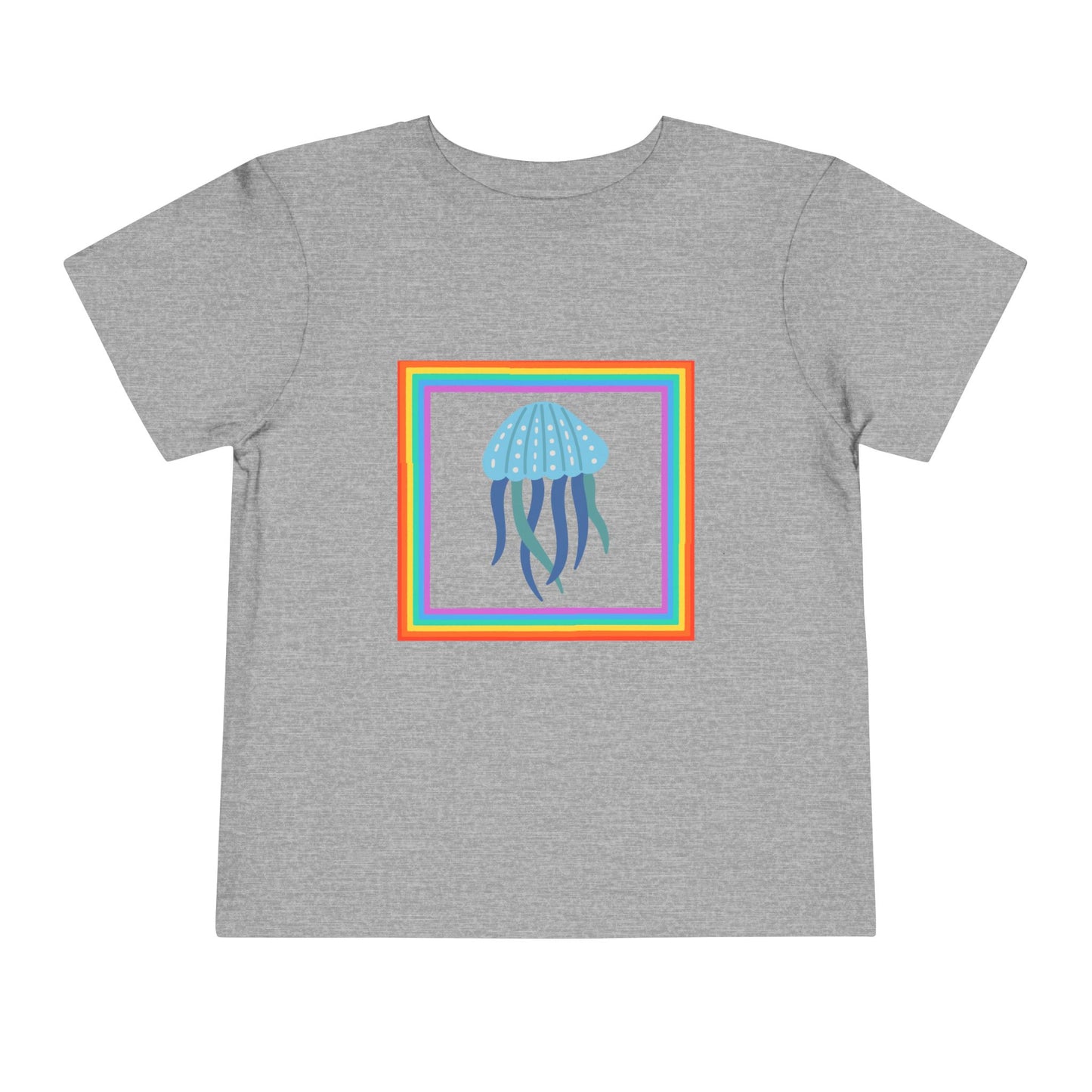 Toddler Jellyfish Tee — Colorful Ocean Summer Toddler T-Shirt