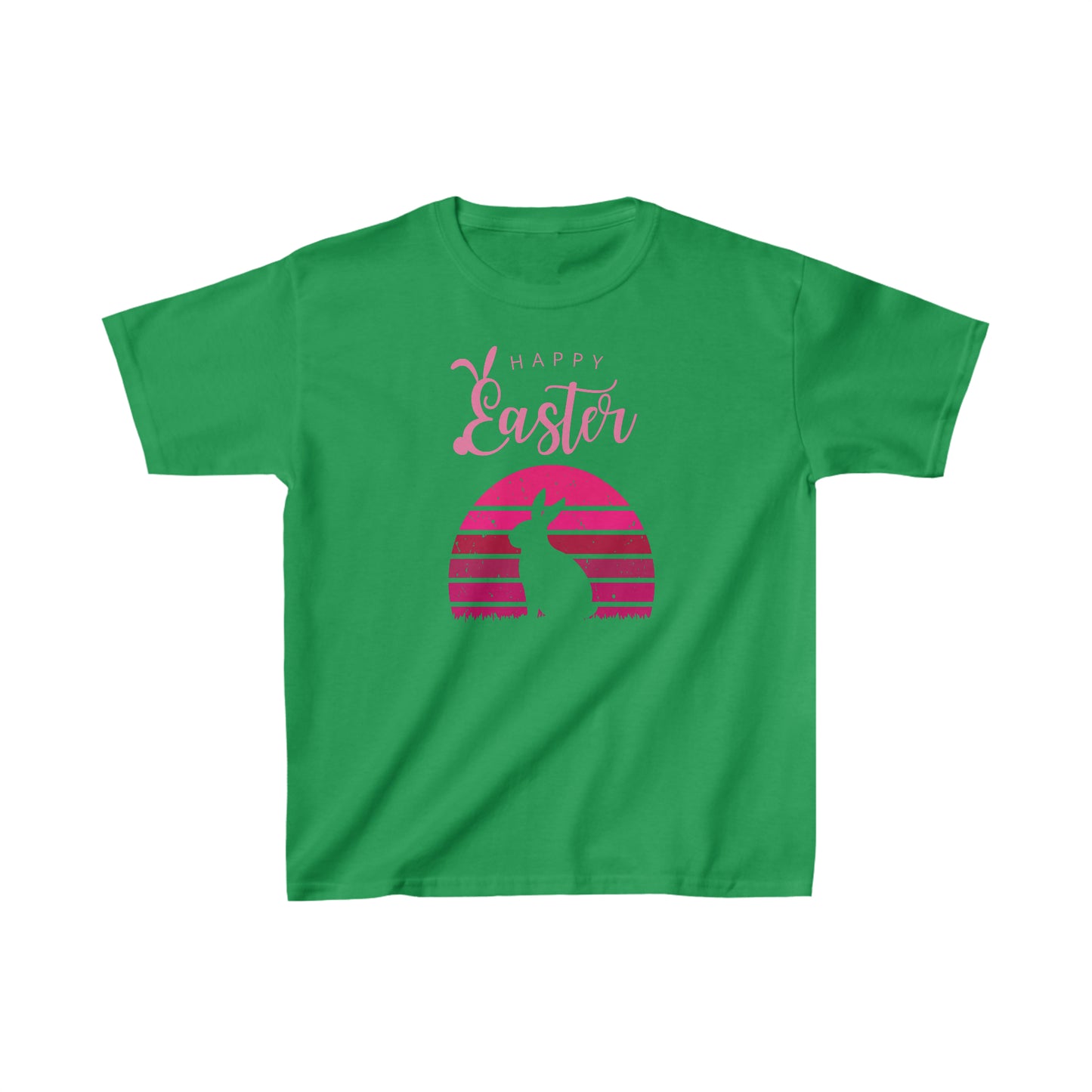 "Easter Bunny Silhouette" Kids Heavy Cotton™ Tee