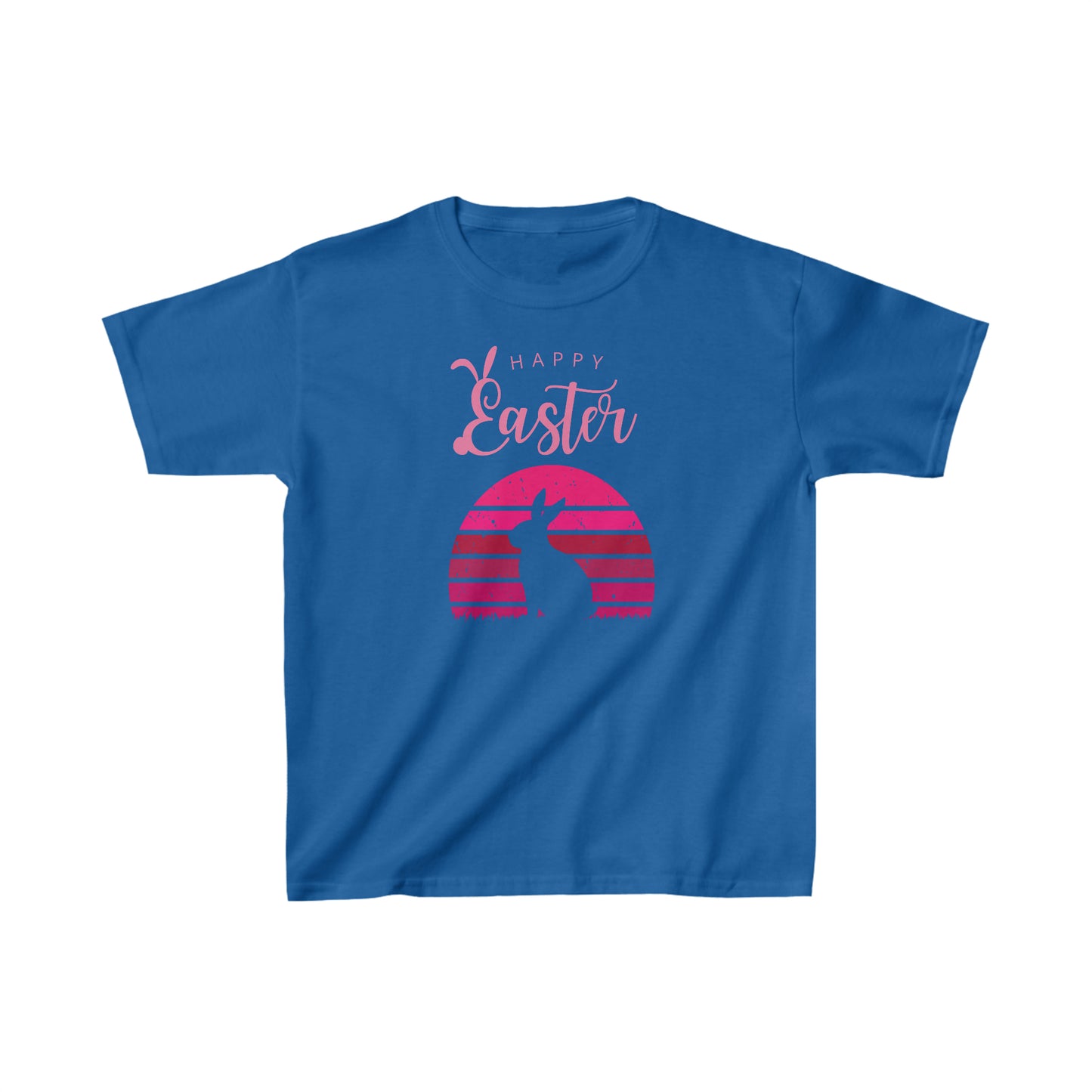 "Easter Bunny Silhouette" Kids Heavy Cotton™ Tee