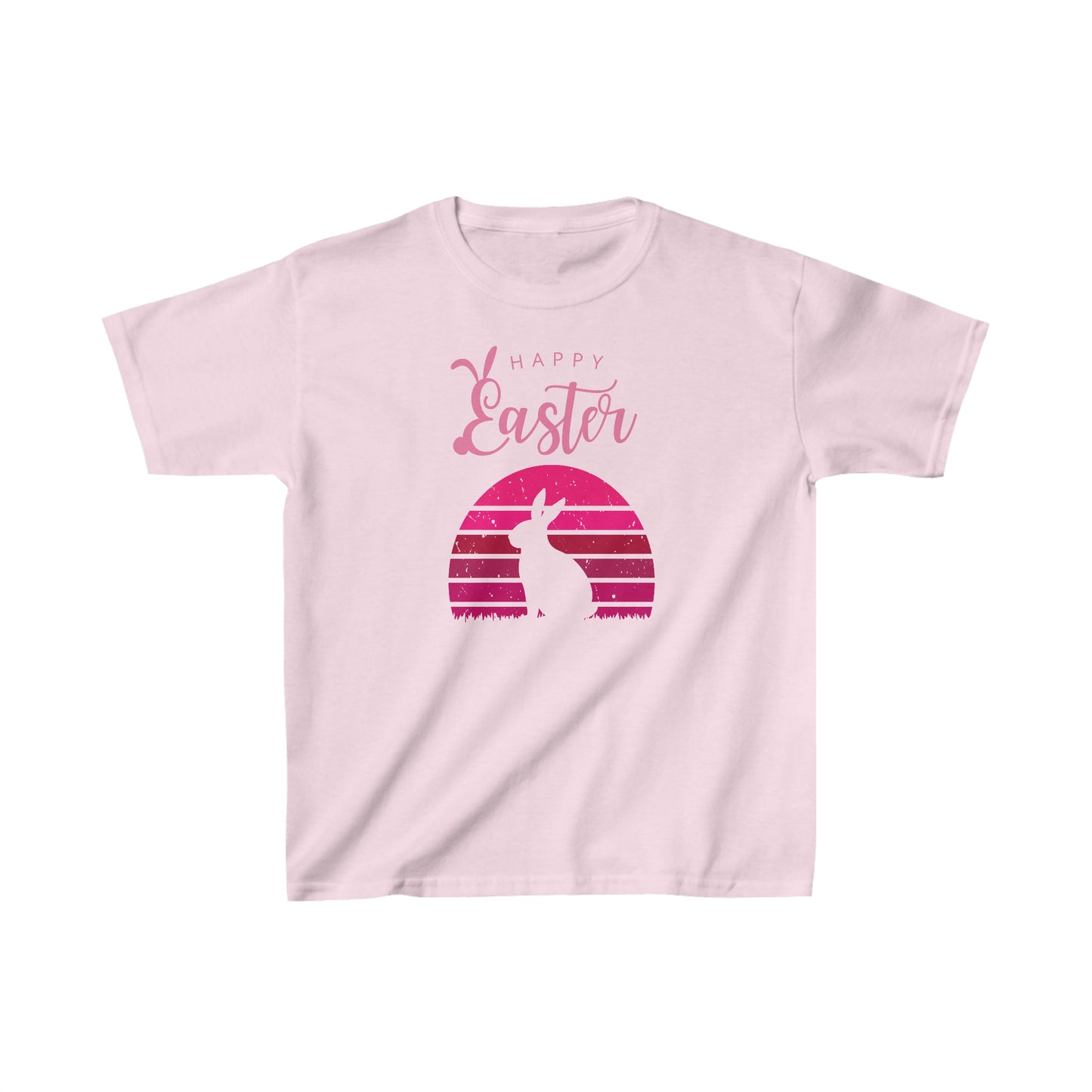 "Easter Bunny Silhouette" Kids Heavy Cotton™ Tee
