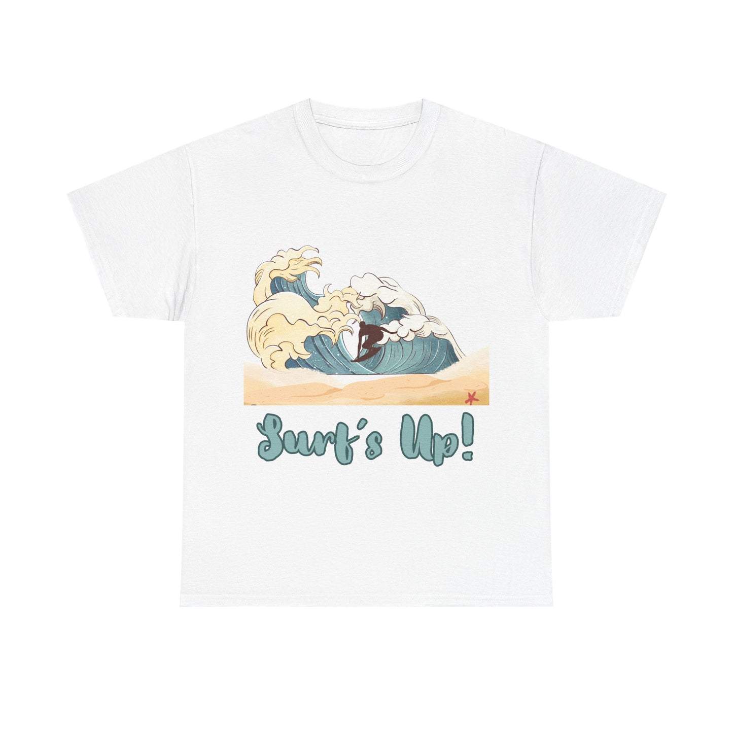 Surf's Up!! Surf Graphic T-Shirt — Surf-Inspired Unisex Tee