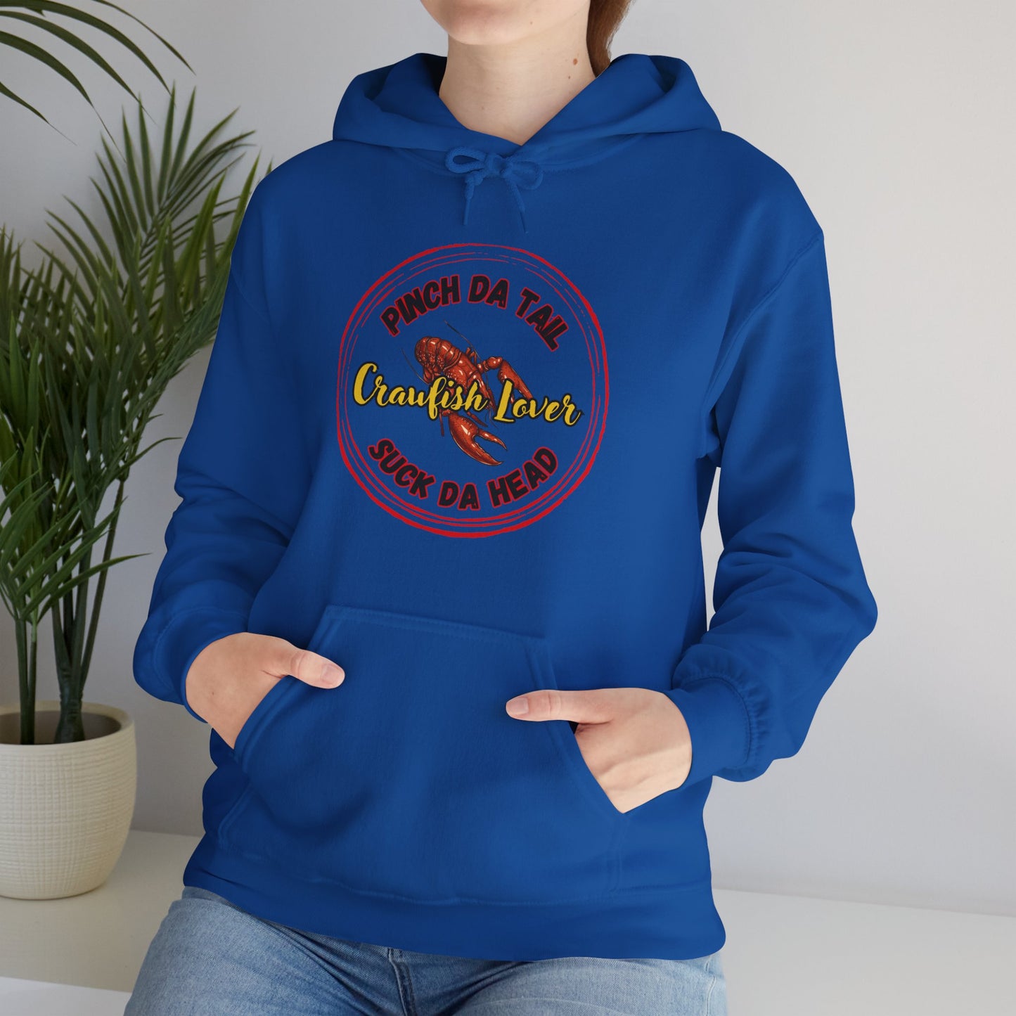 "Crawfish Lover" Unisex Heavy Blend™ Hooded Sweatshirt.  This Hoodie Is For "The Crawfish Lover" In You!