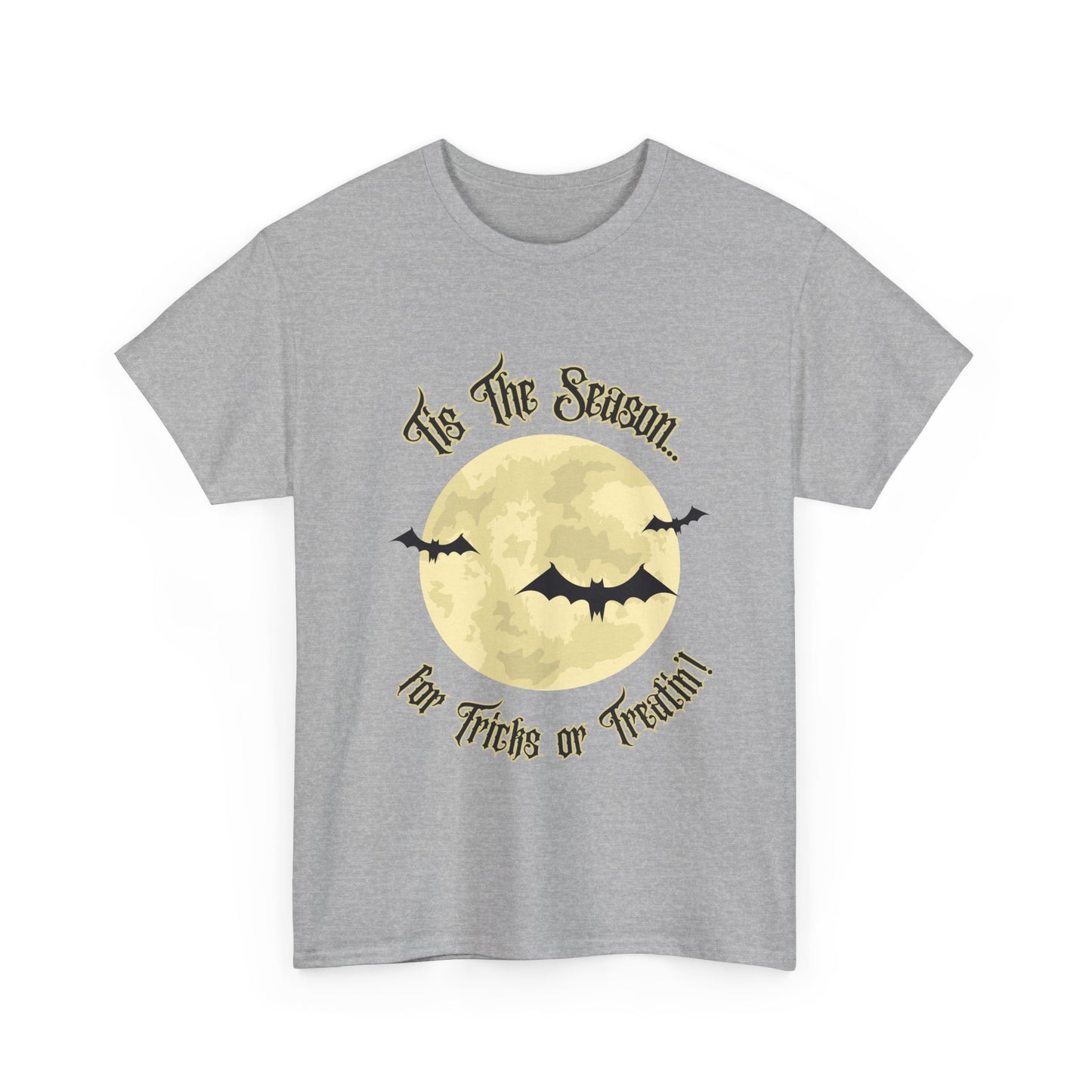 "Tis The Season" Unisex Cotton Tee, Spooky T-Shirt for Halloween