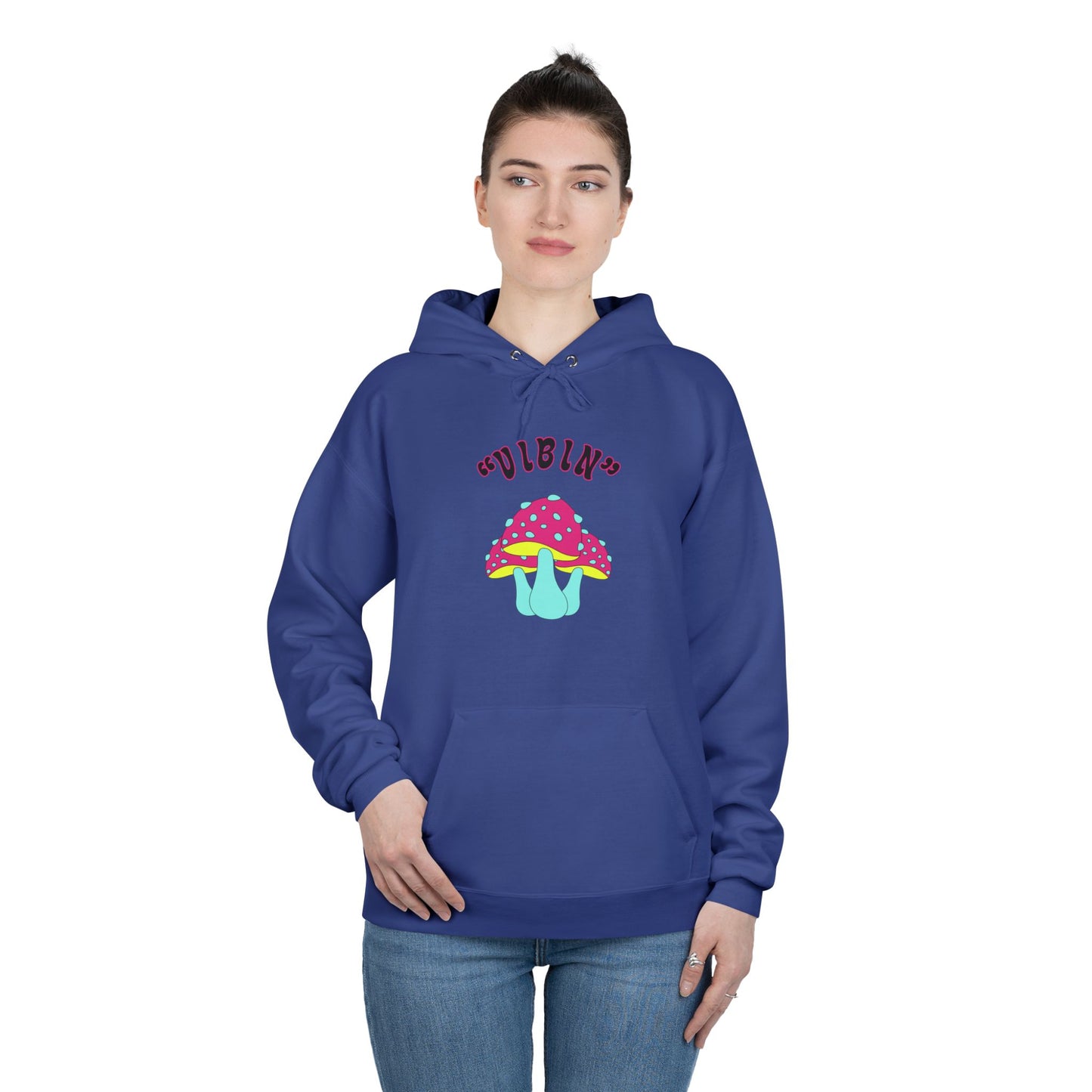 "Vibin" Unisex EcoSmart® Pullover Hoodie Sweatshirt