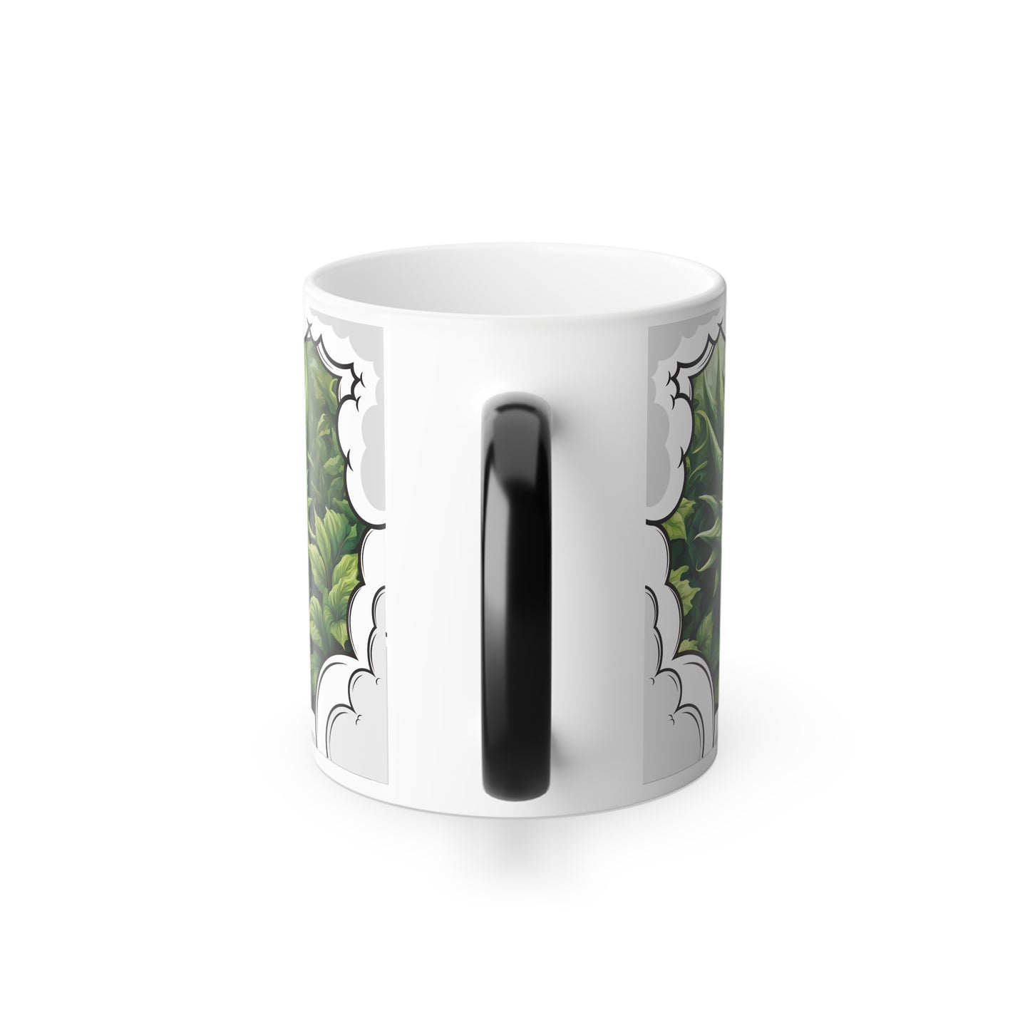 "Green Anime-Style Dragon"  11 oz Color Morphing Mug