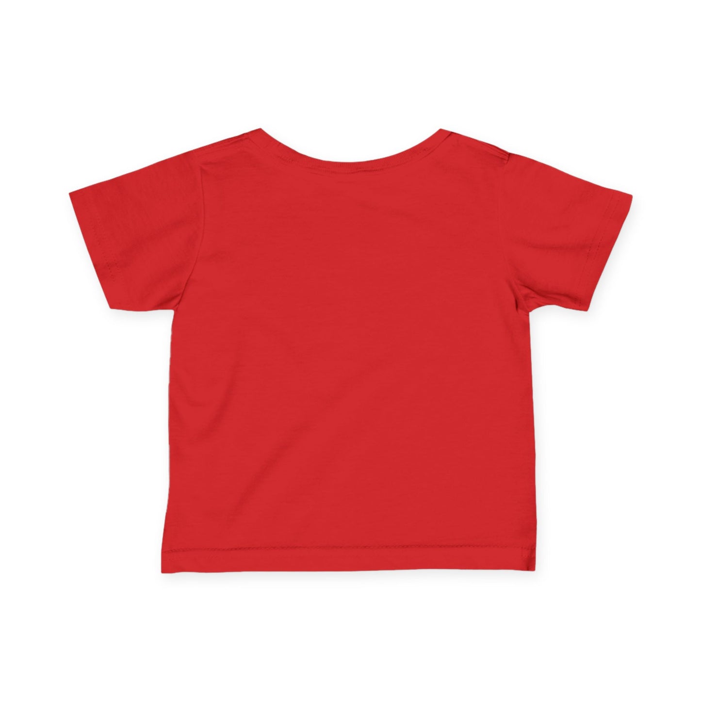 4th of July Infant Tee — USA Patriotic Baby Shirt with Flag Bow & Cupcake