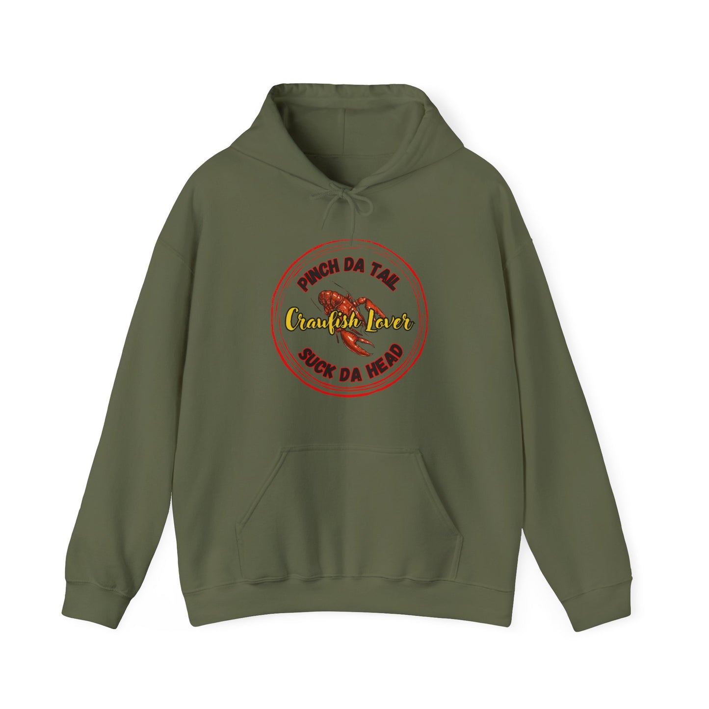 "Crawfish Lover" Unisex Heavy Blend™ Hooded Sweatshirt.  This Hoodie Is For "The Crawfish Lover" In You!