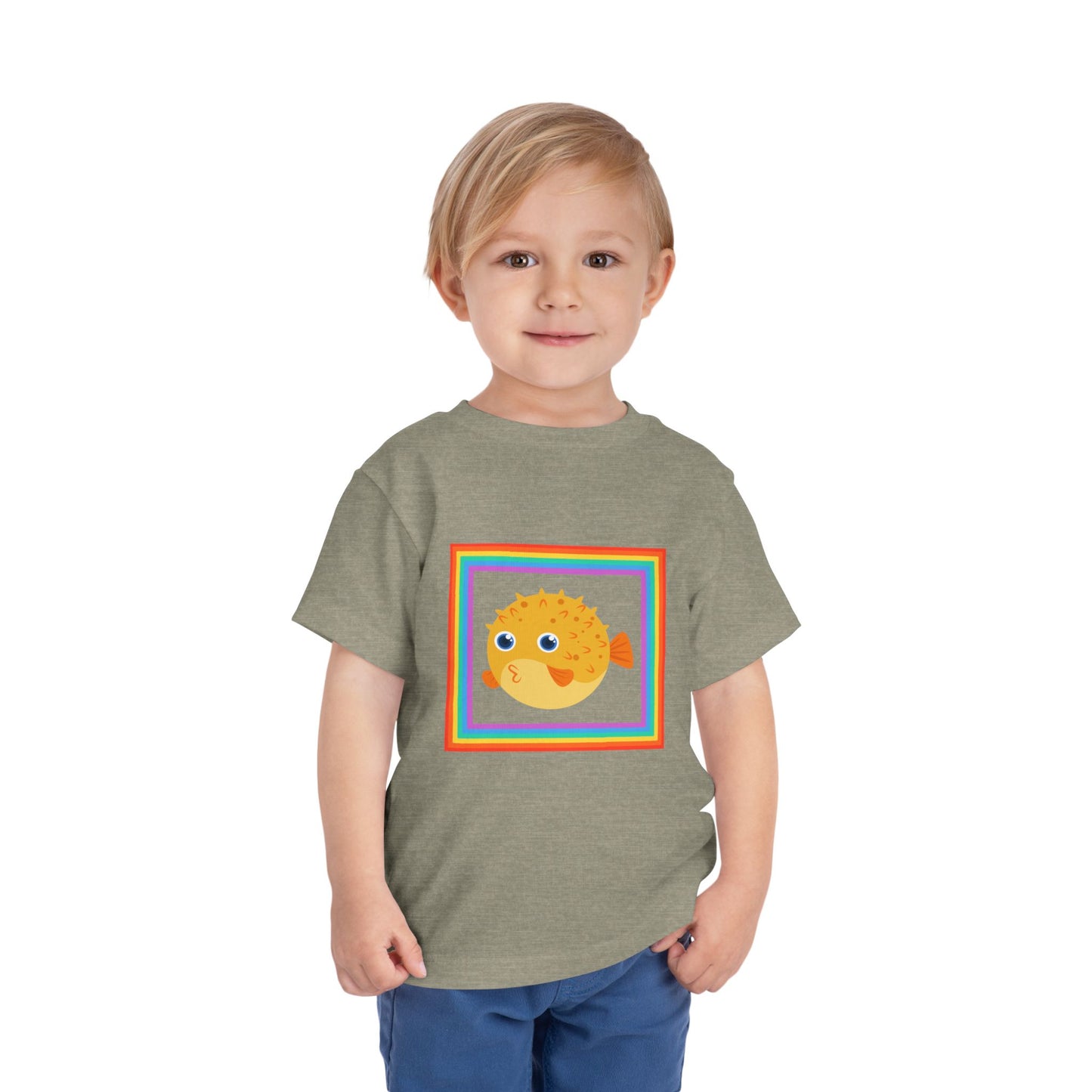 Puffer Fish Toddler Tee – Adorable Fun-in-the-Sun Kids Shirt