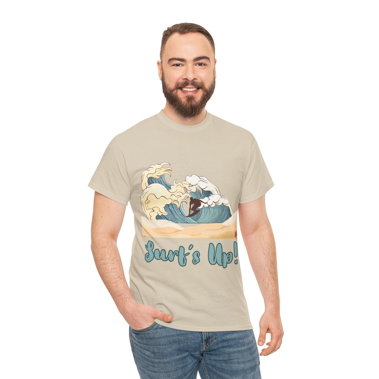 Surf's Up!! Surf Graphic T-Shirt — Surf-Inspired Unisex Tee