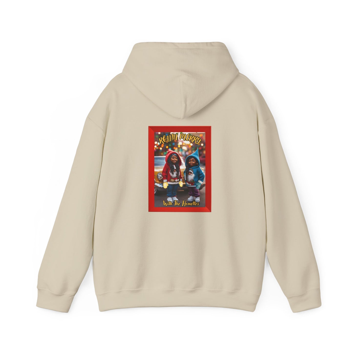 "Rollin Merry With The Homettes" Unisex Heavy Blend™ Hooded Sweatshirt