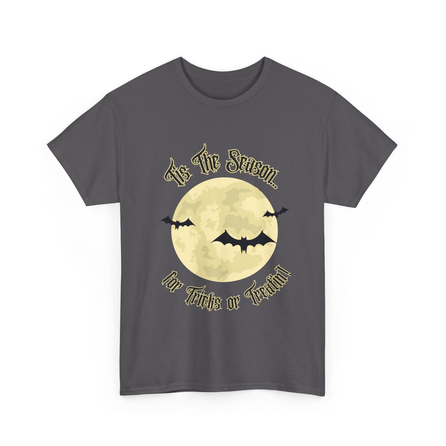 "Tis The Season" Unisex Cotton Tee, Spooky T-Shirt for Halloween