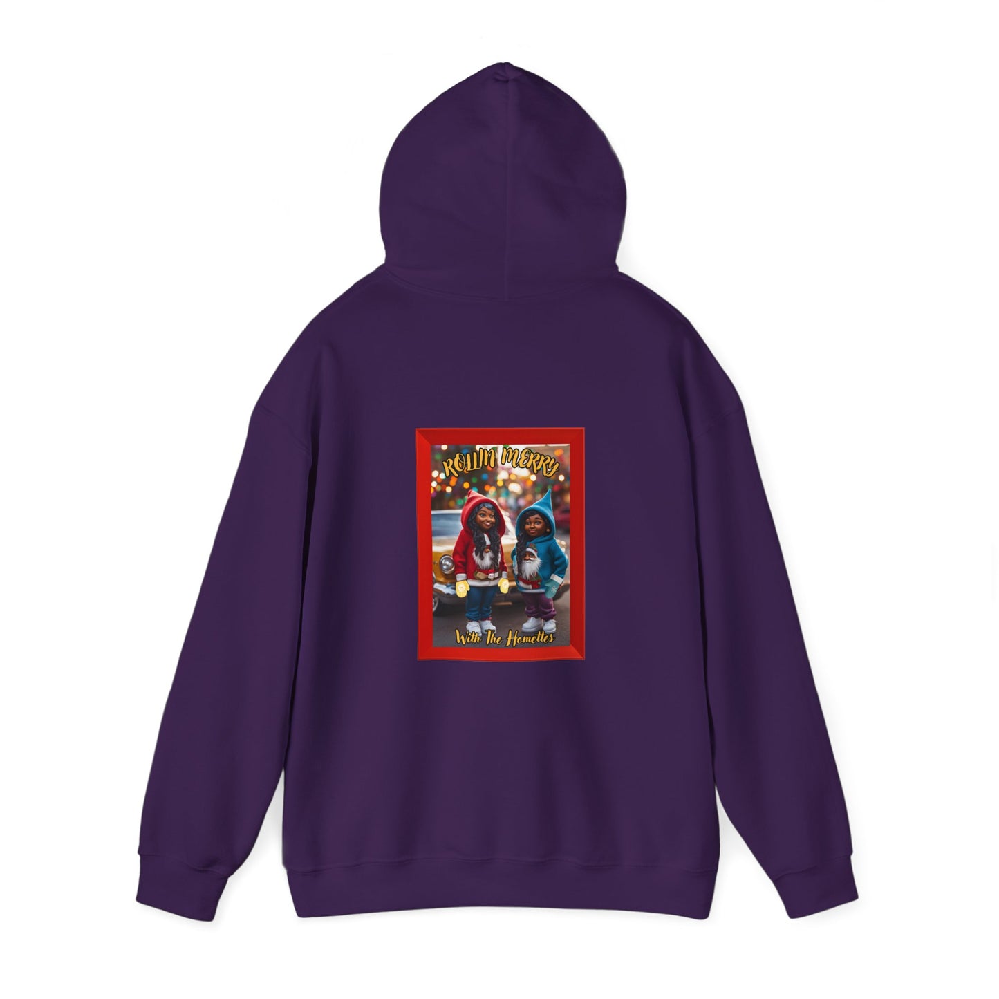 "Rollin Merry With The Homettes" Unisex Heavy Blend™ Hooded Sweatshirt