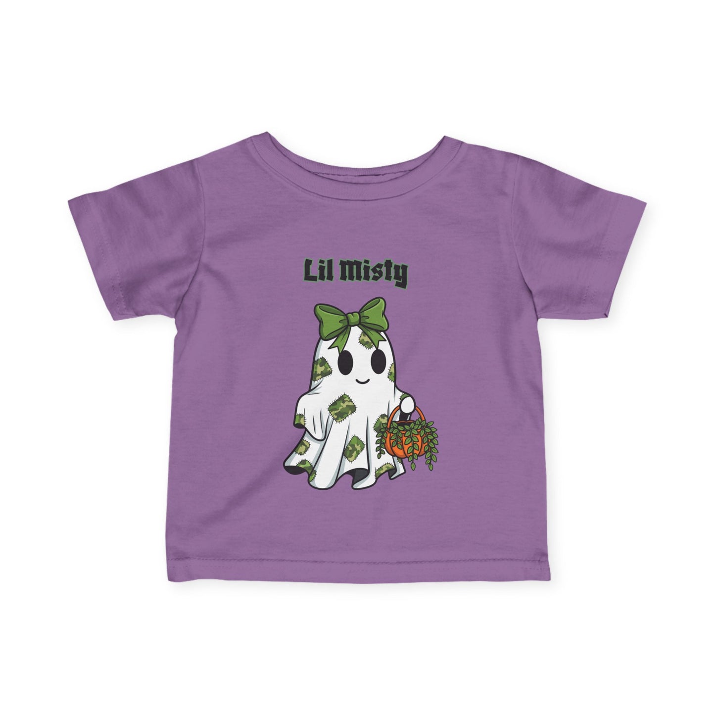 "Lil Misty" Ghost Infant Tee - Cute Baby Halloween Shirt!