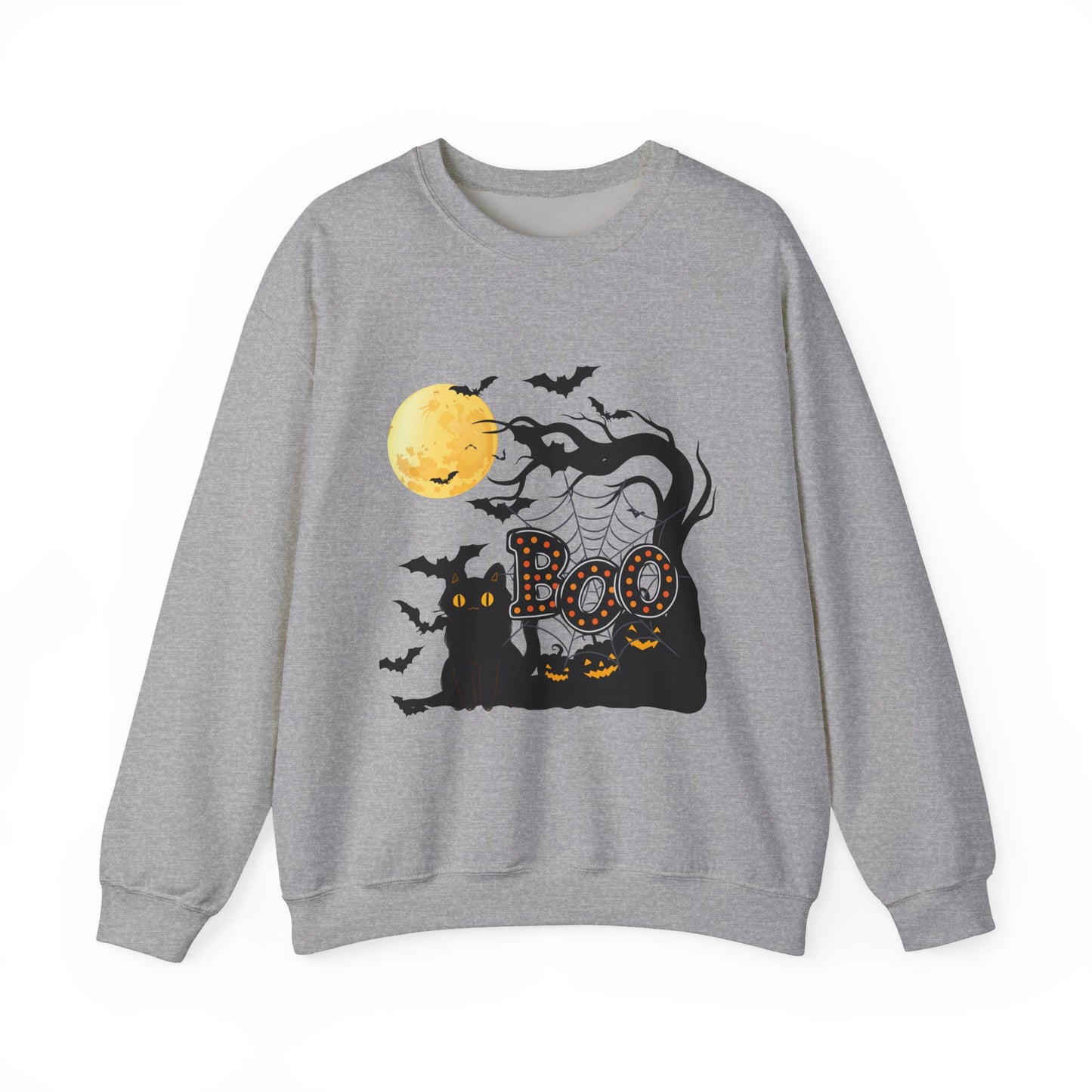 "Boo", Unisex Heavy Blend™ Crewneck Sweatshirt