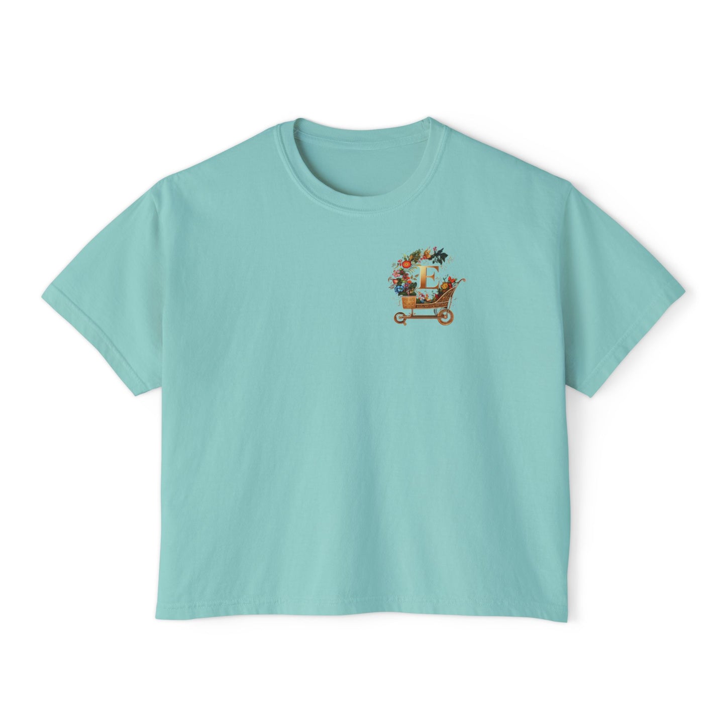 "Groovy Mushroom" Women's Boxy Tee