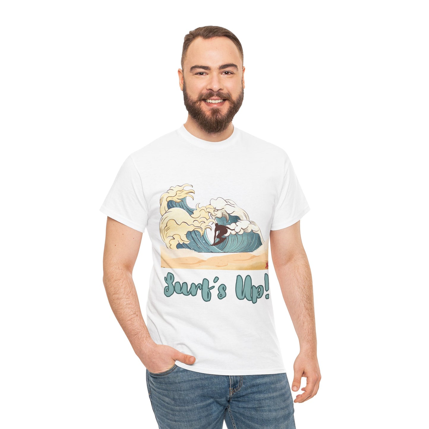 Surf's Up!! Surf Graphic T-Shirt — Surf-Inspired Unisex Tee