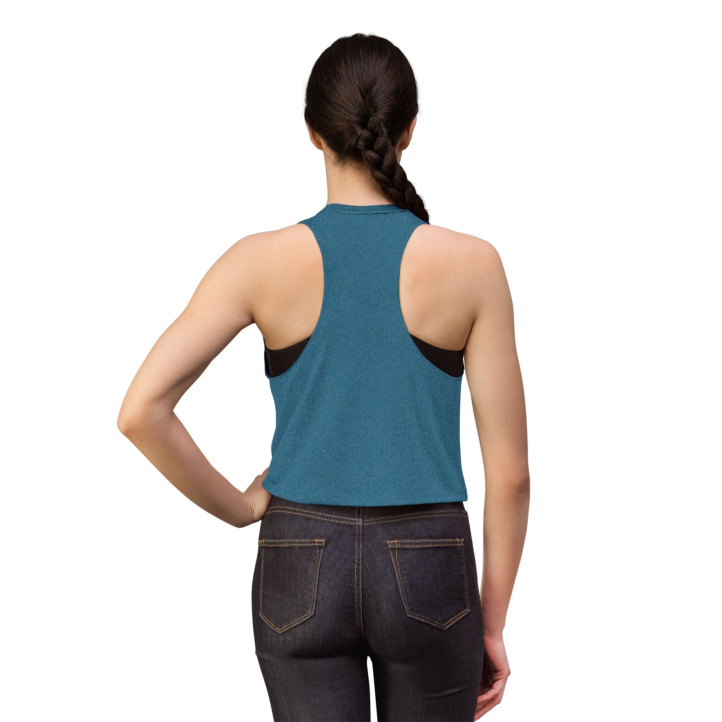 Crawfish Lover Crop Top — "Pinch Da Tail, Suck Da Head" Cajun Seafood Tank